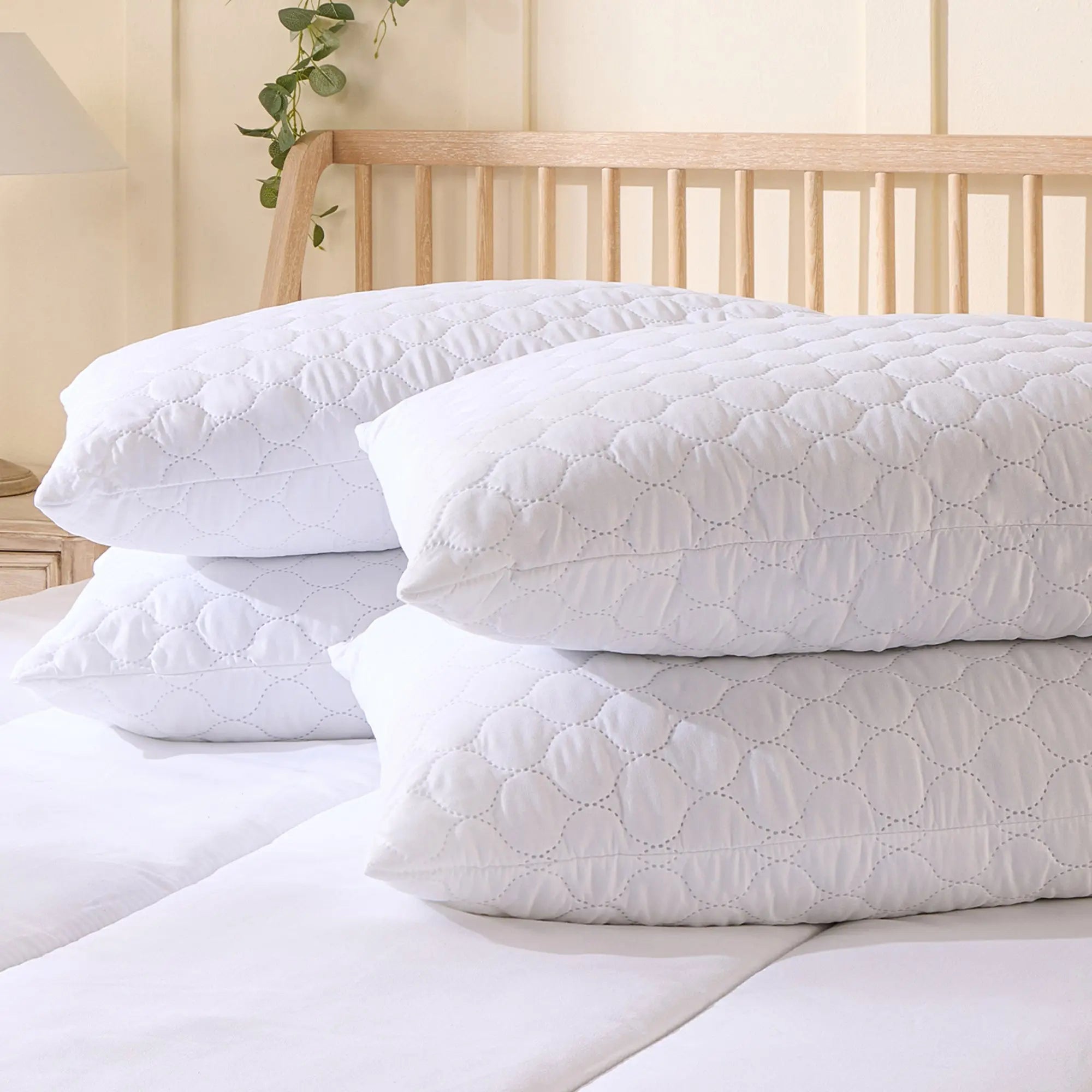 4 Pack Pillows Slumberdown