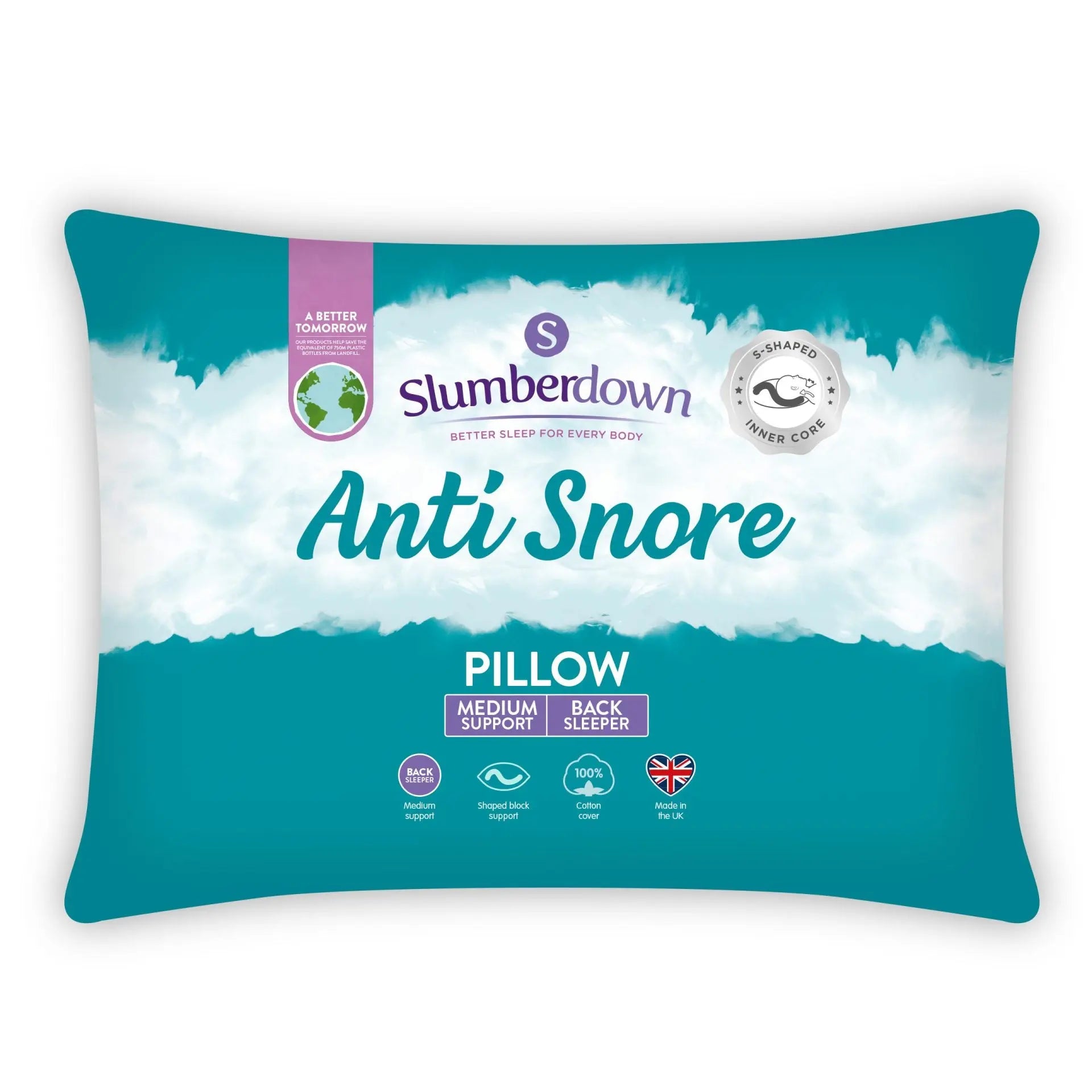 Anti Snore Pillow Slumberdown