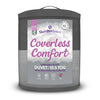 Coverless Comfort 10.5 TOG Embossed Duvet + Pillow Case Slumberdown