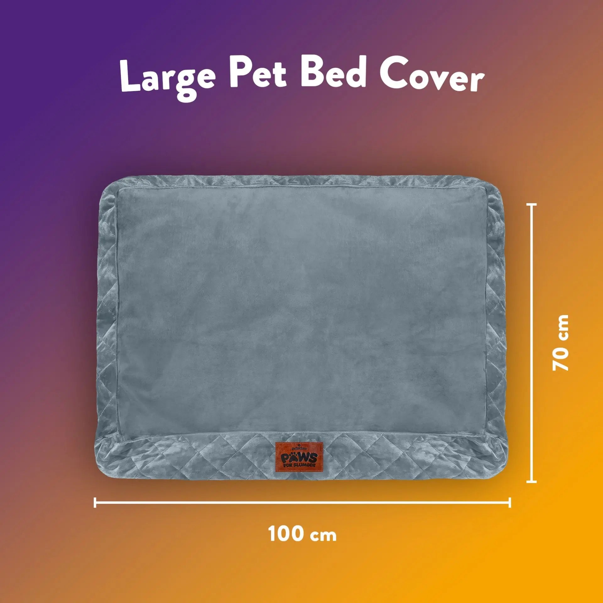Paws for Slumber Pet Bed Spare Cover Slumberdown