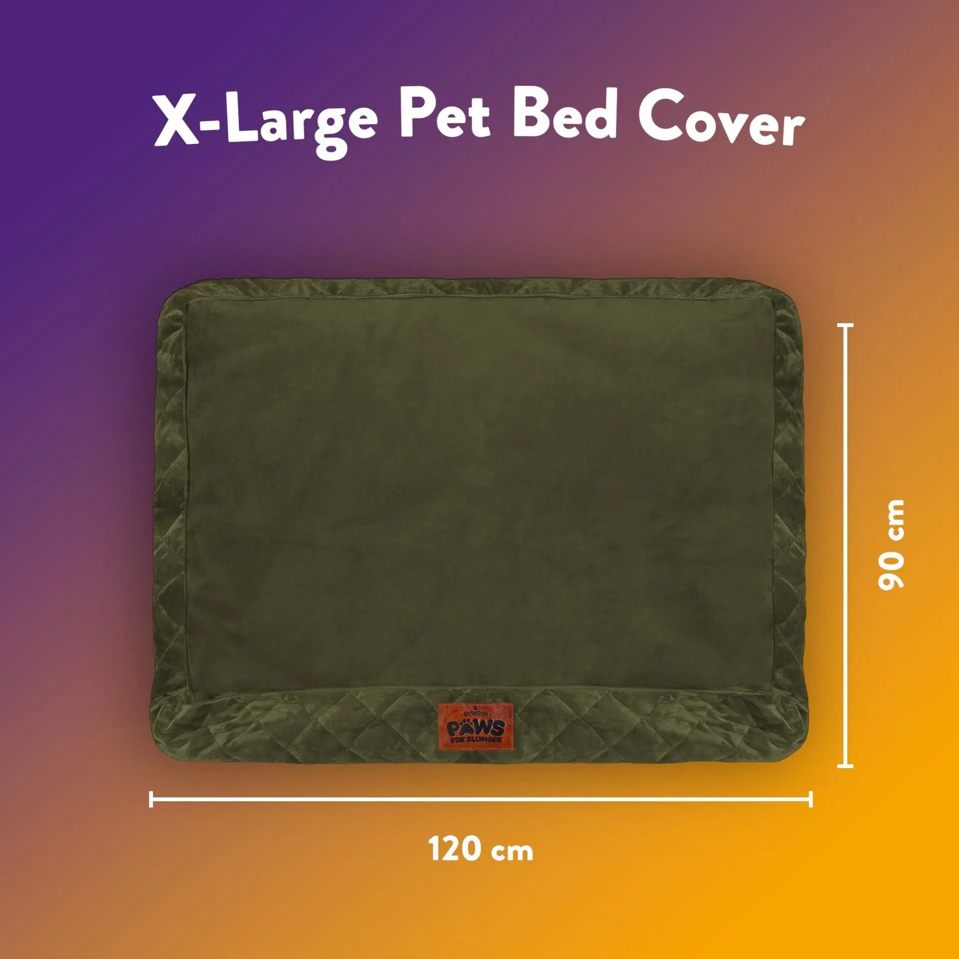 Paws for Slumber Pet Bed Spare Cover Slumberdown