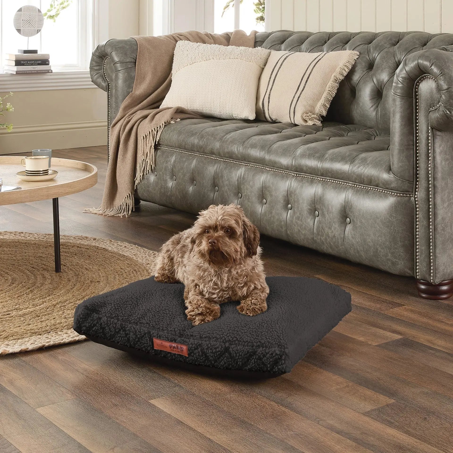 Paws for Slumber Sherpa Fleece Pet Bed Slumberdown