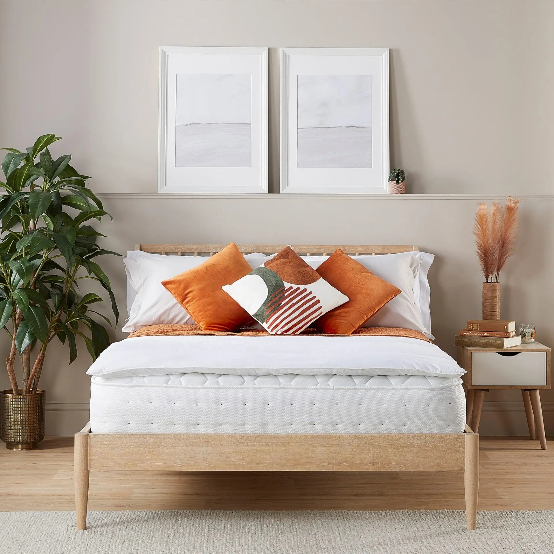 Sleep Soundly Climate Control Mattress Topper Slumberdown