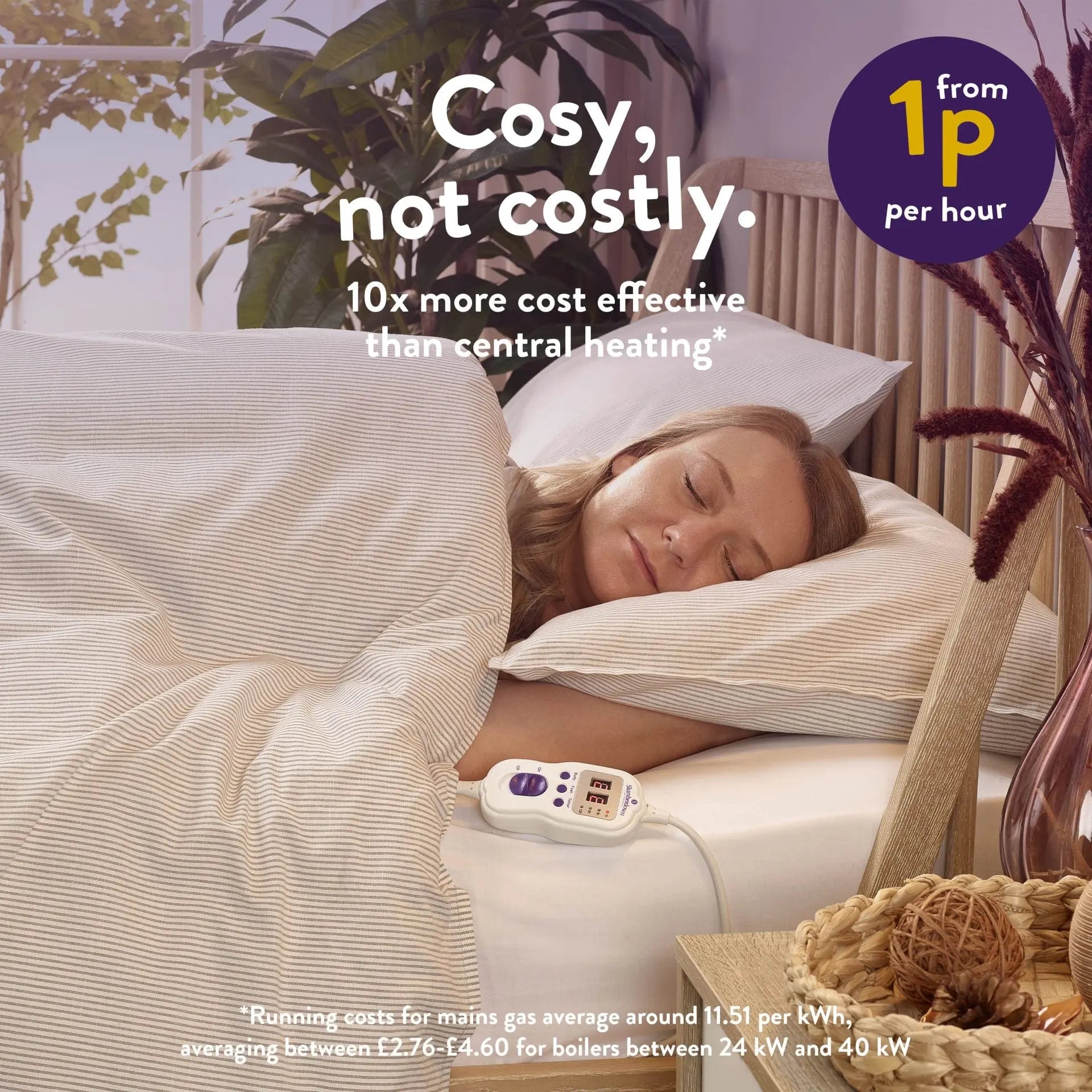 Wonderfully Warm Electric Blanket Slumberdown