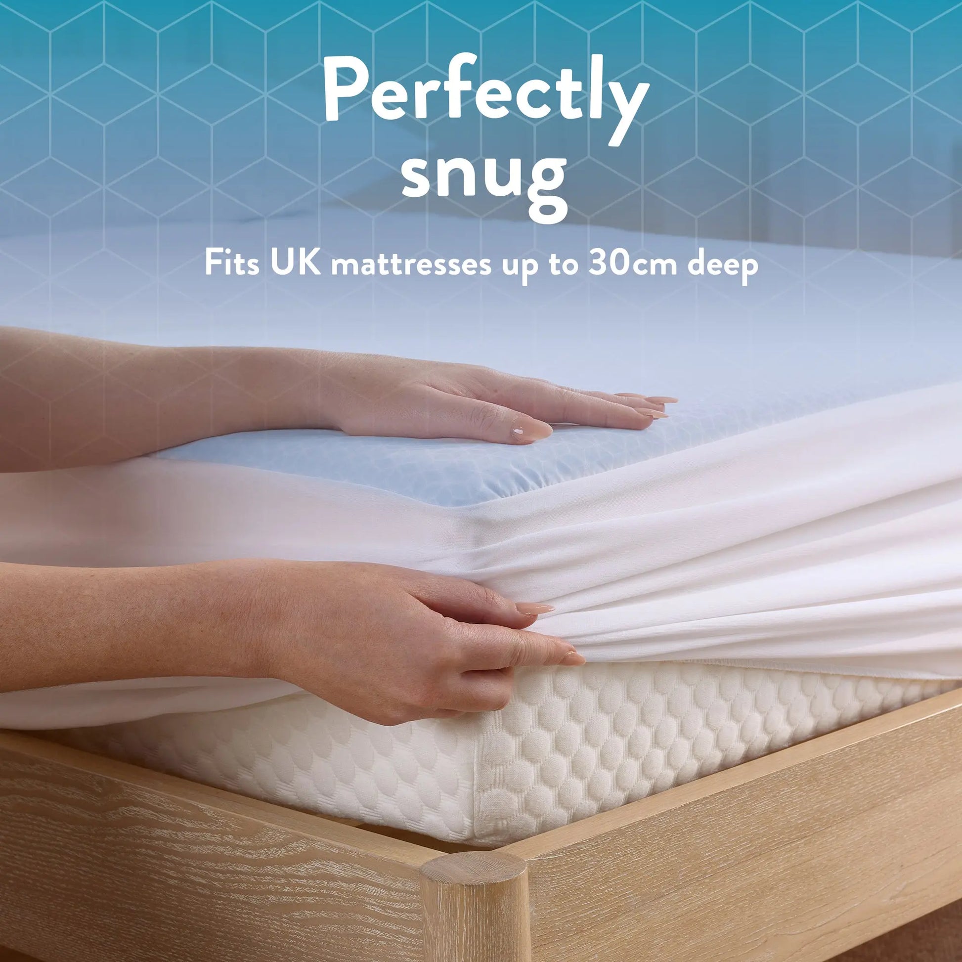Cool Summer Cooling Fitted Sheet - Slumberdown