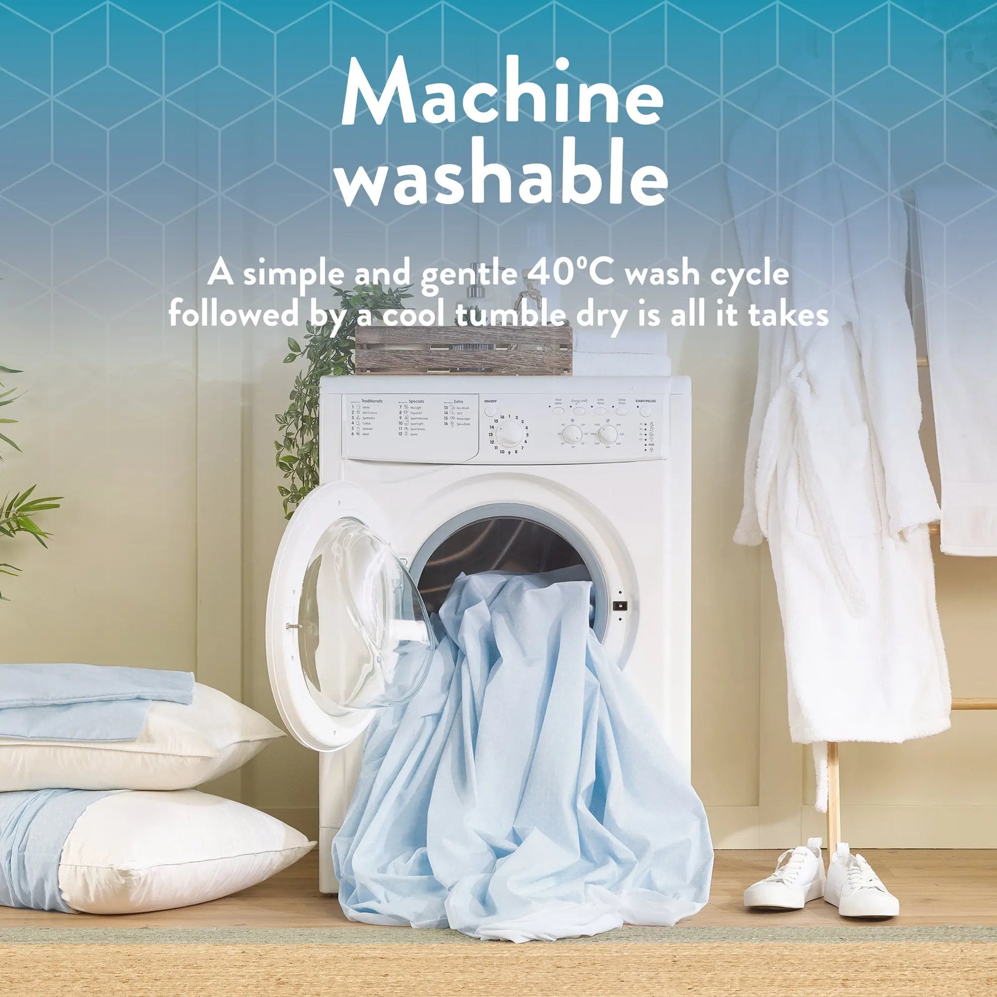 Cool Summer Cooling Fitted Sheet - Slumberdown