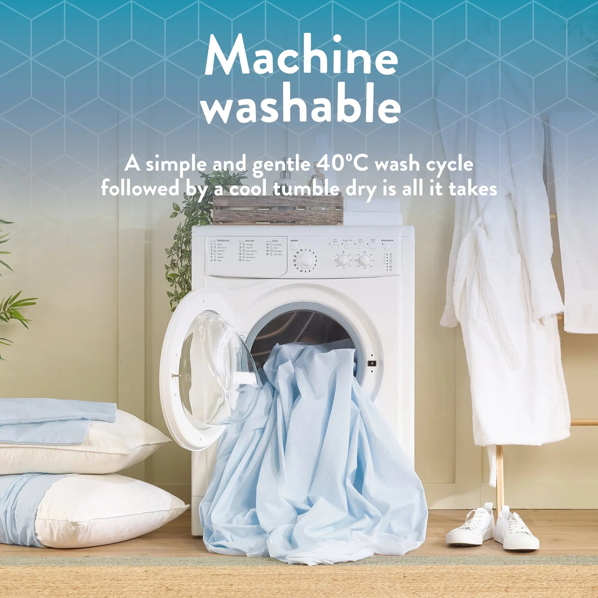 Cool Summer Cooling Fitted Sheet - Slumberdown