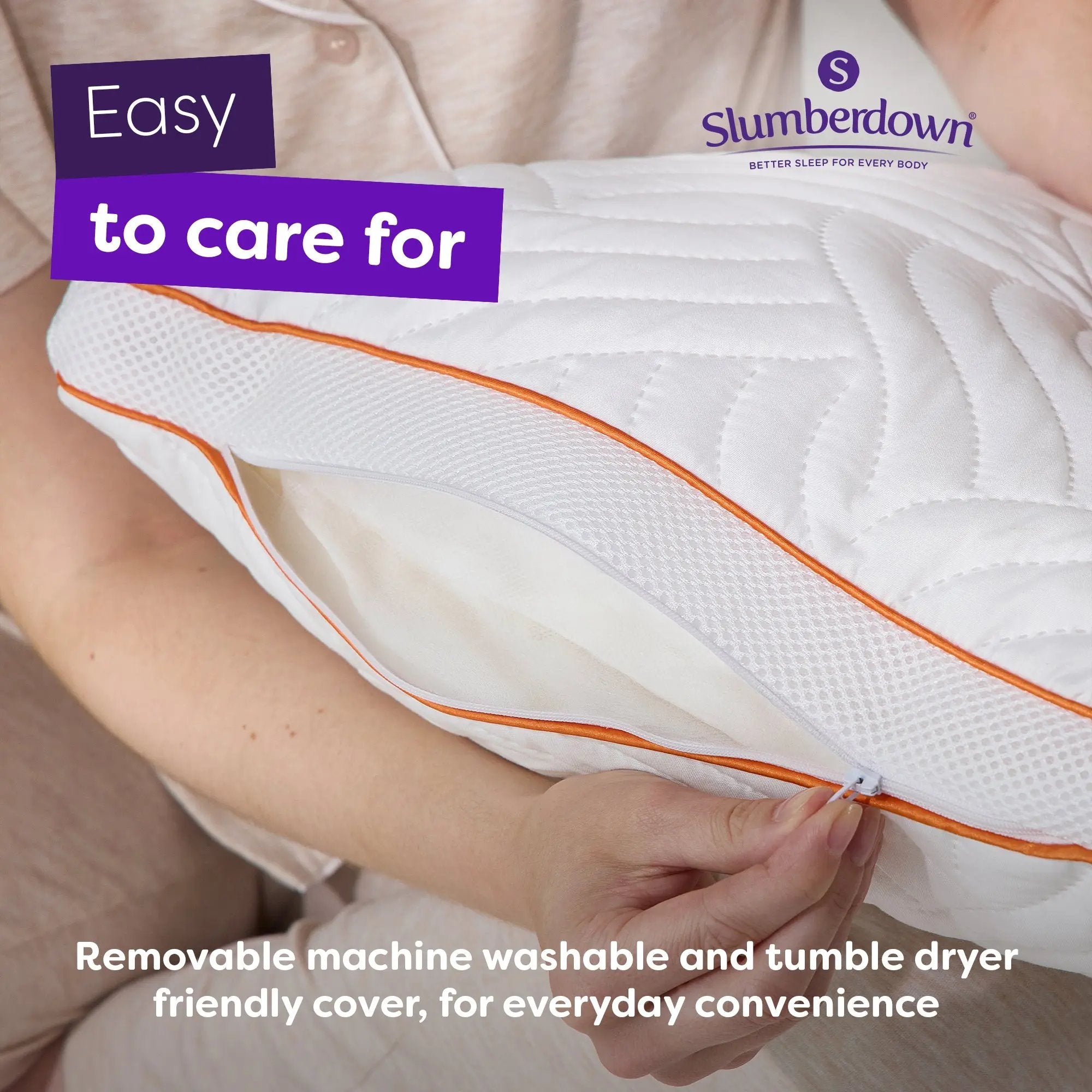 Memory Luxe Pillow - Firm Support Slumberdown
