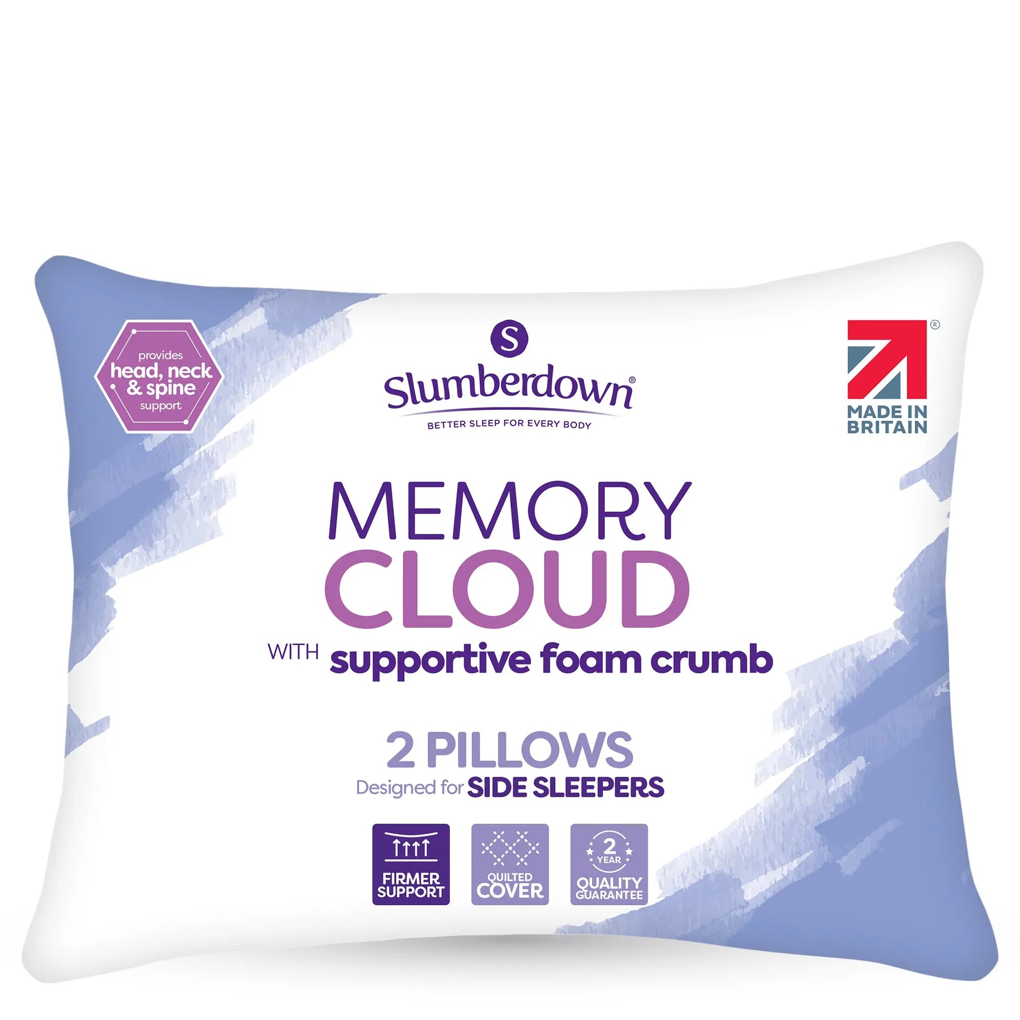 Memory cloud - Shredded Memory Foam Pillows Slumberdown