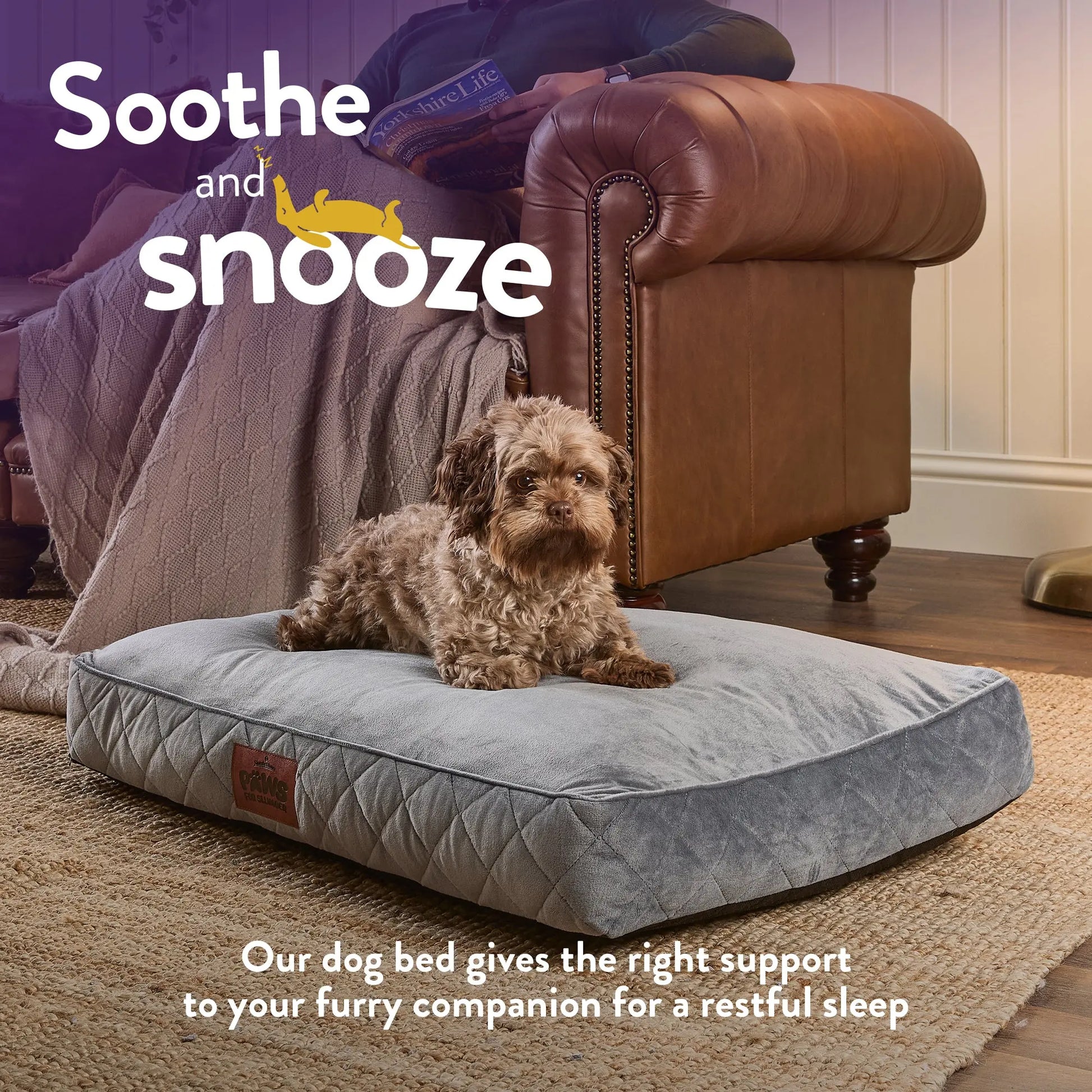 Paws for Slumber Luxury Pet Bed Slumberdown