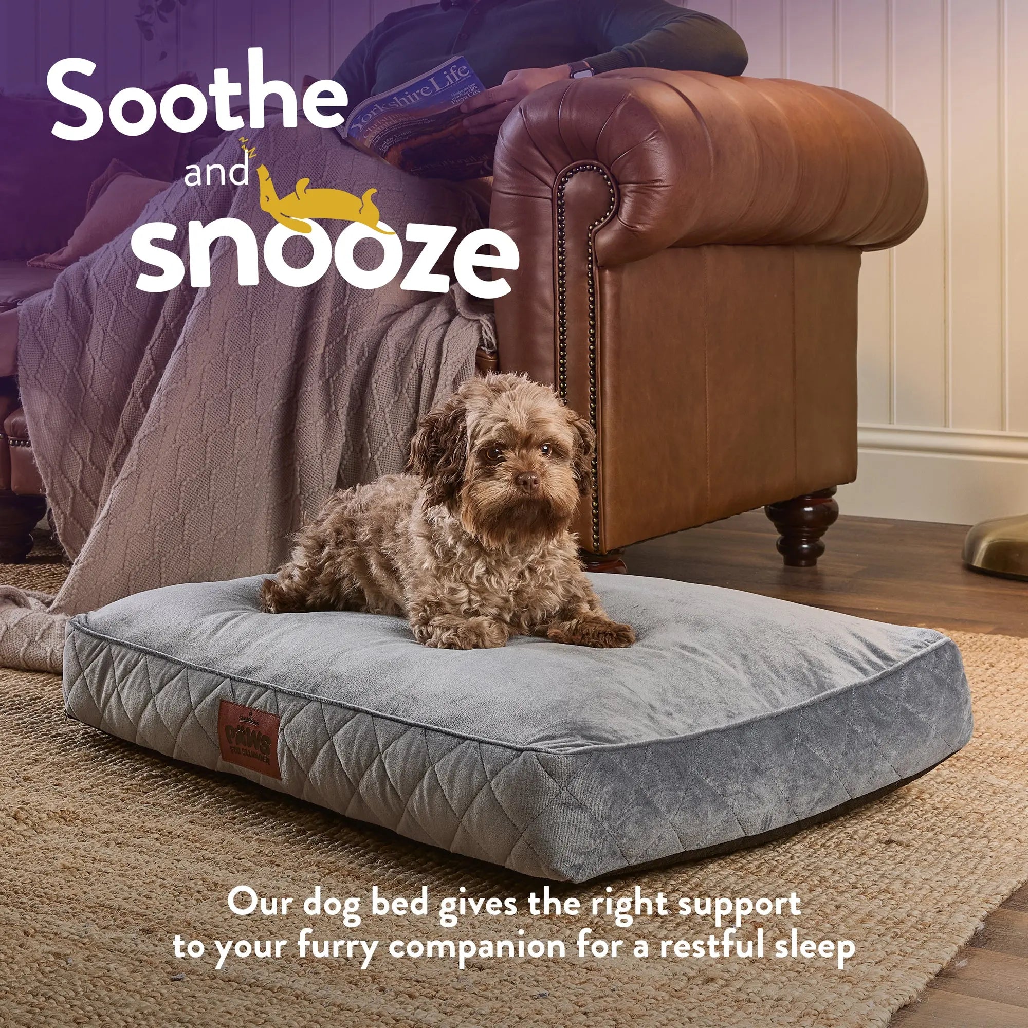 Paws for Slumber Luxury Pet Bed Slumberdown