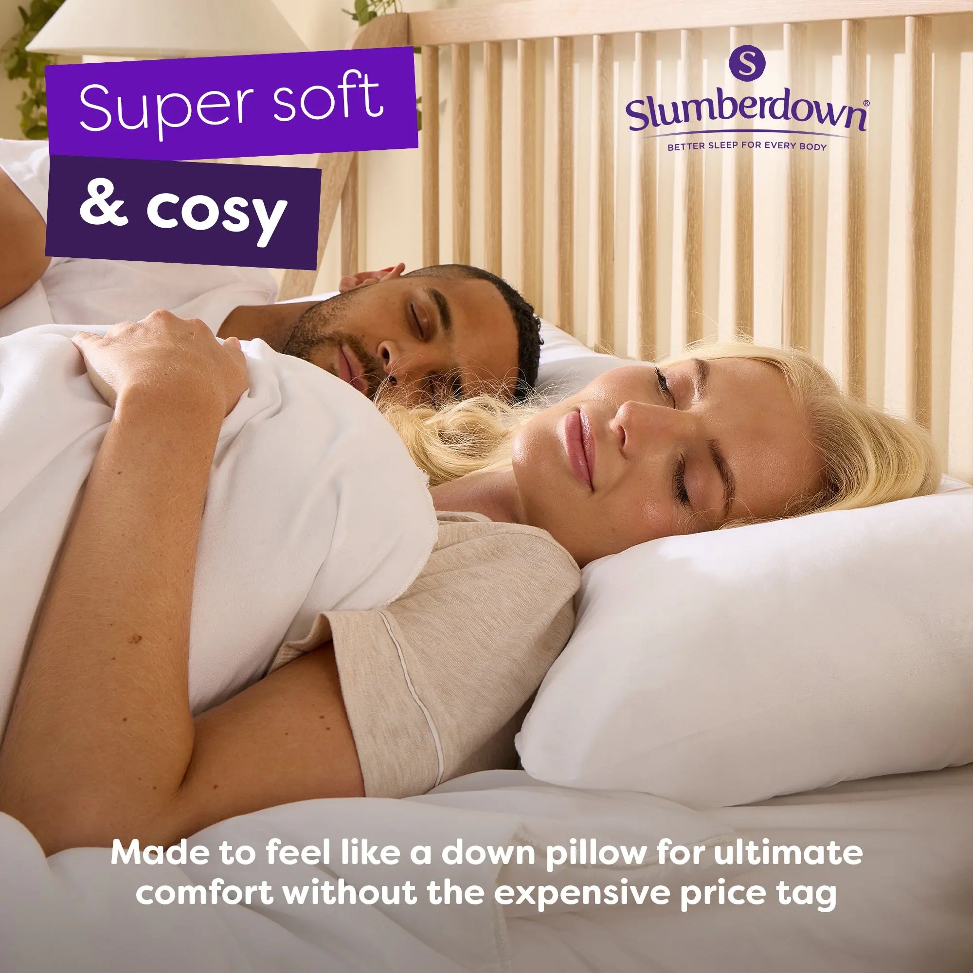 Feels like Down Super Support Pillow Slumberdown