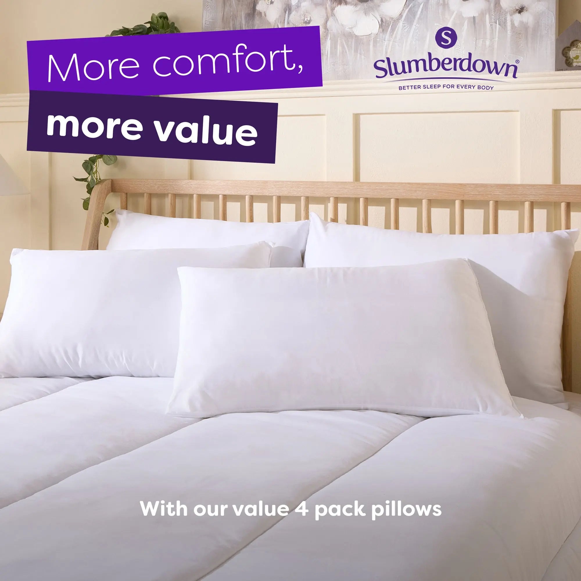 Feels like Down Super Support Pillow Slumberdown