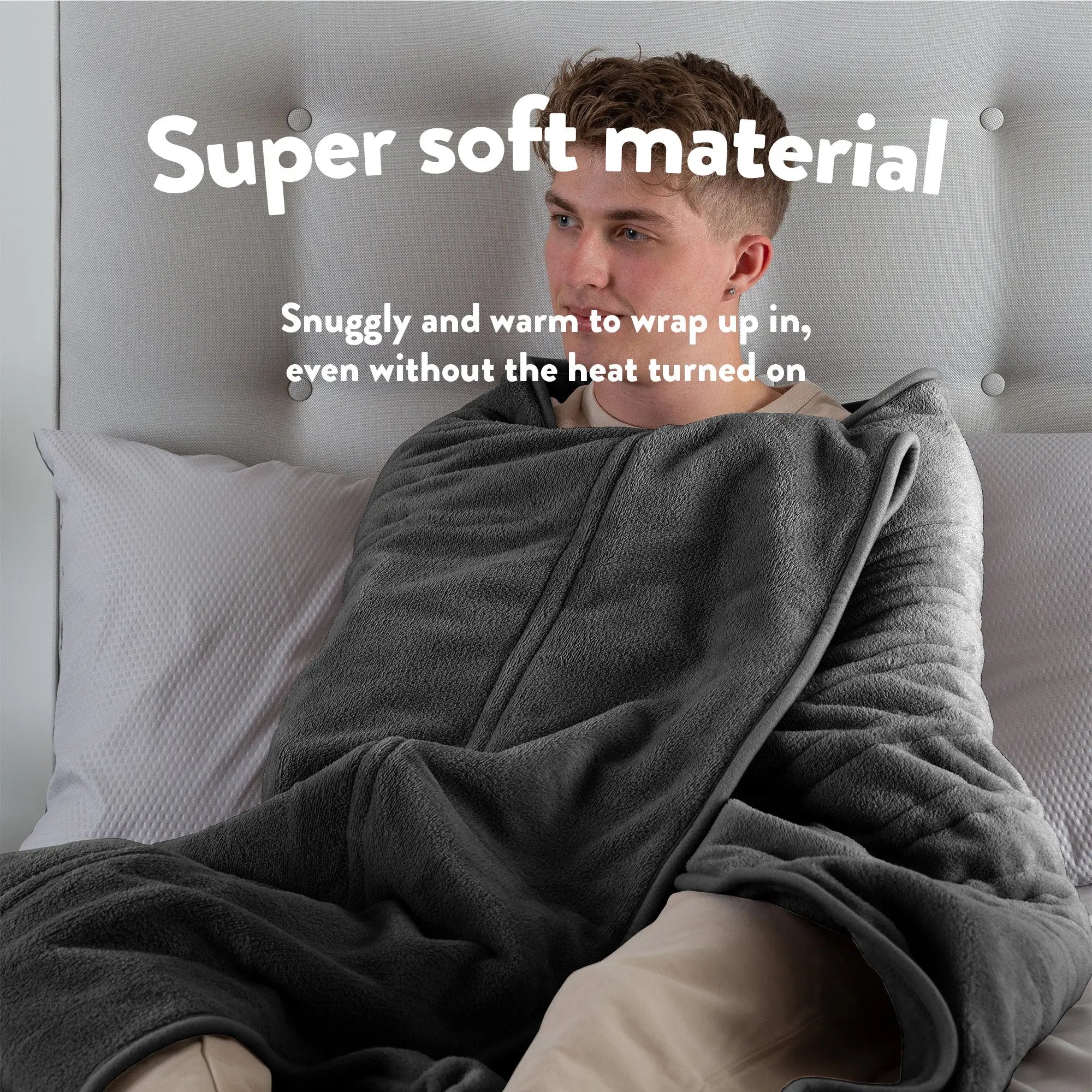 Comfy Hugs Heated Throw Slumberdown