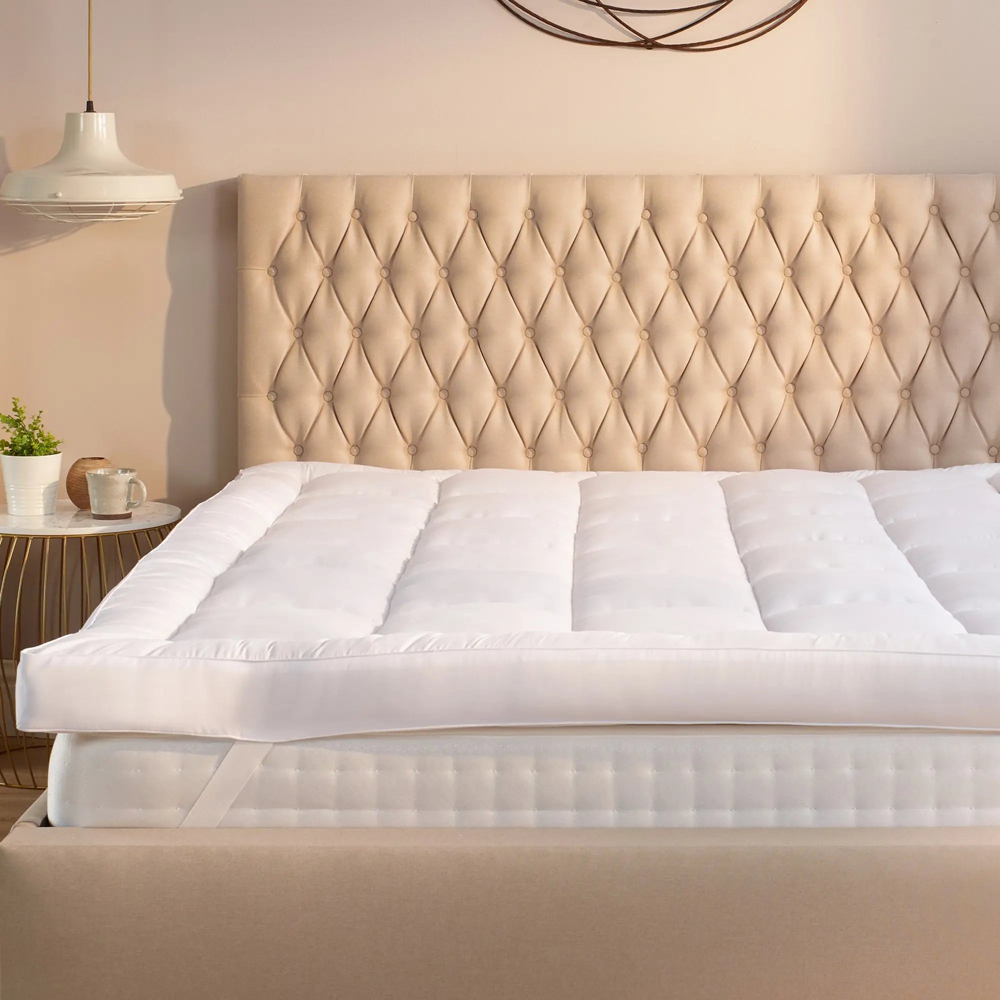 Sleep Soundly 10cm Extra Deep Mattress Topper Slumberdown