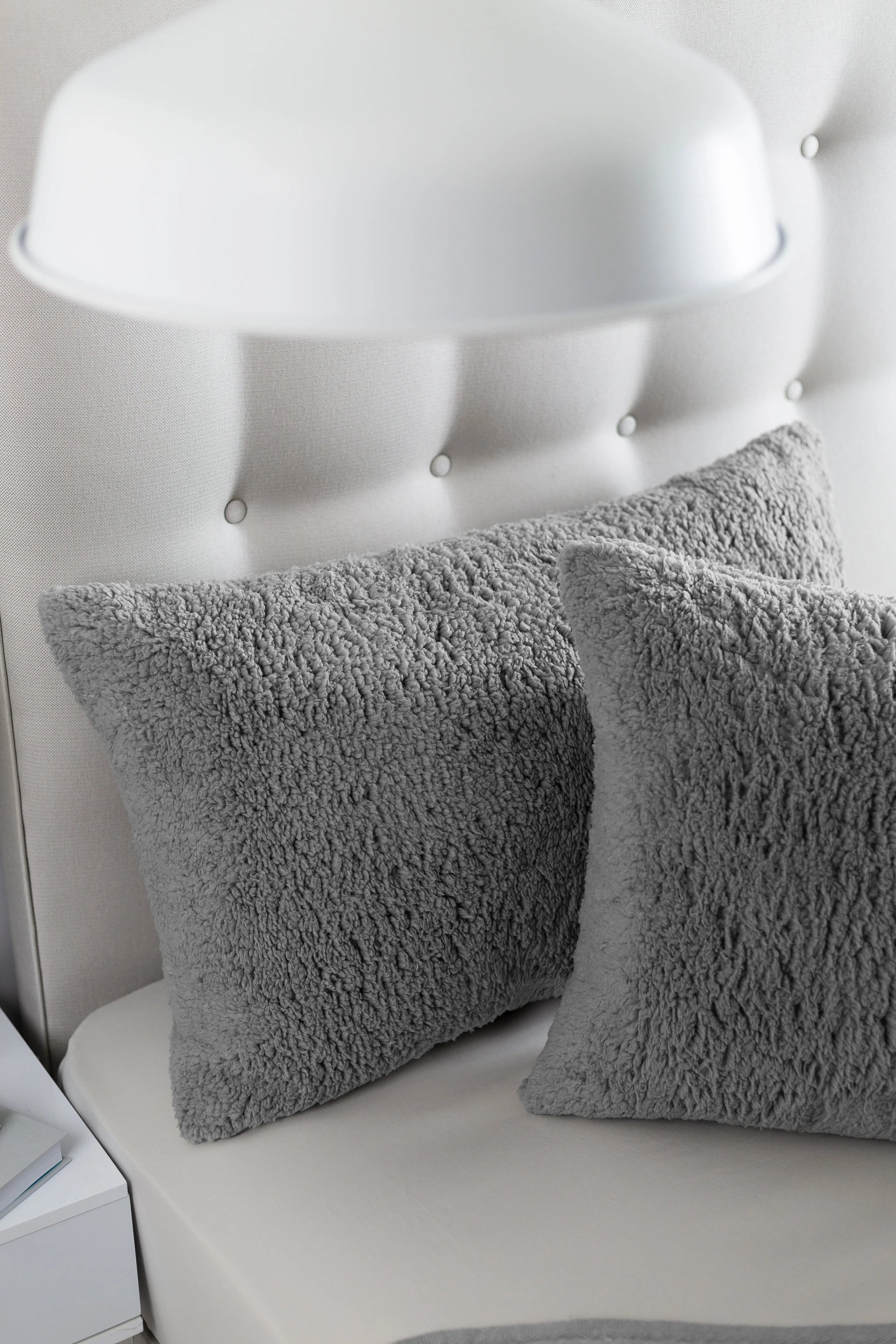Teddy Fleece Medium Support Pillow Slumberdown