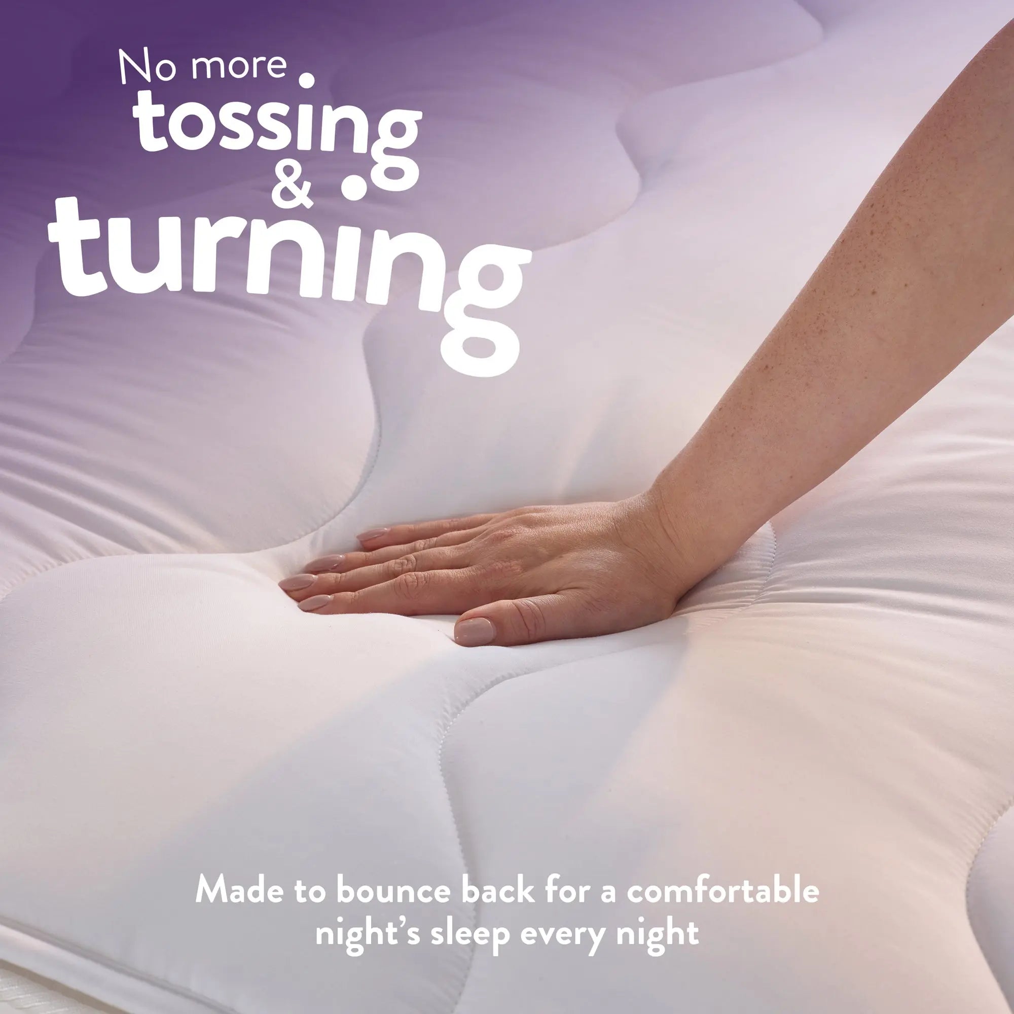 Sleep Soundly Mattress Topper - 2.5cm Slumberdown