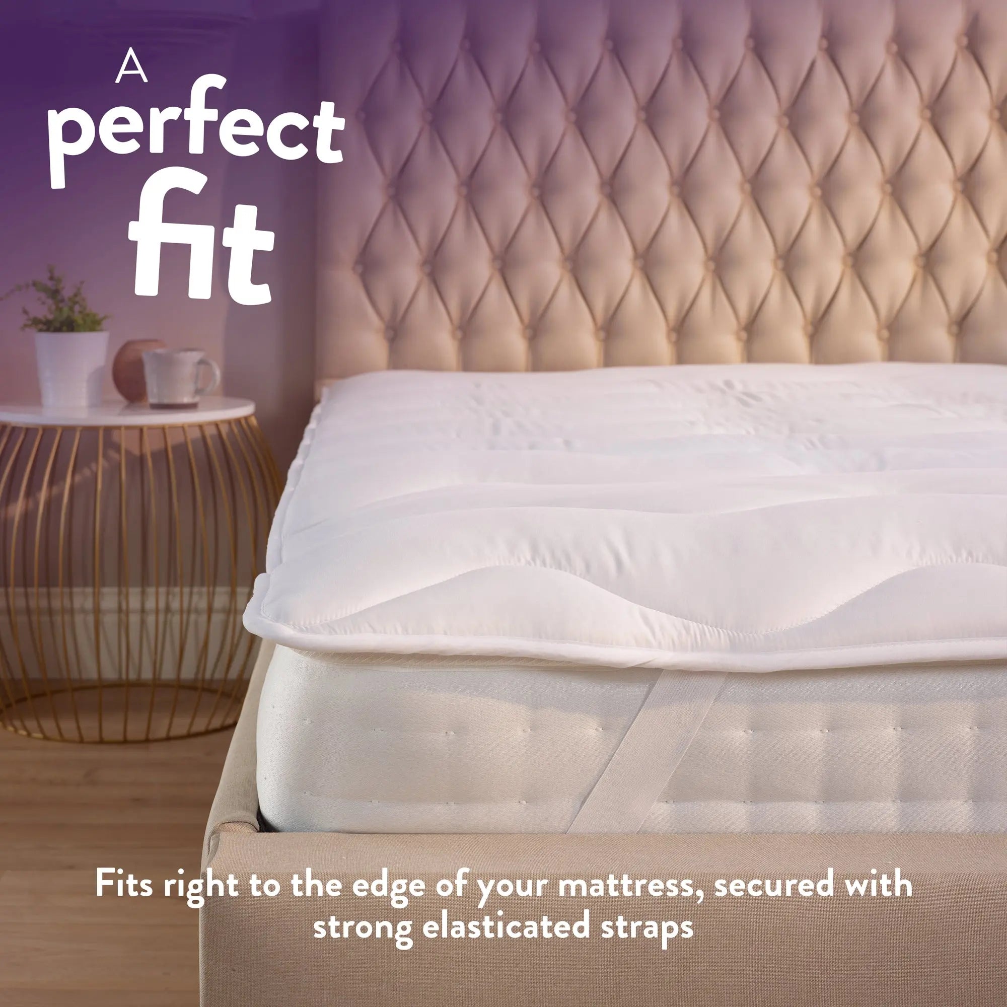 Sleep Soundly Mattress Topper - 2.5cm Slumberdown