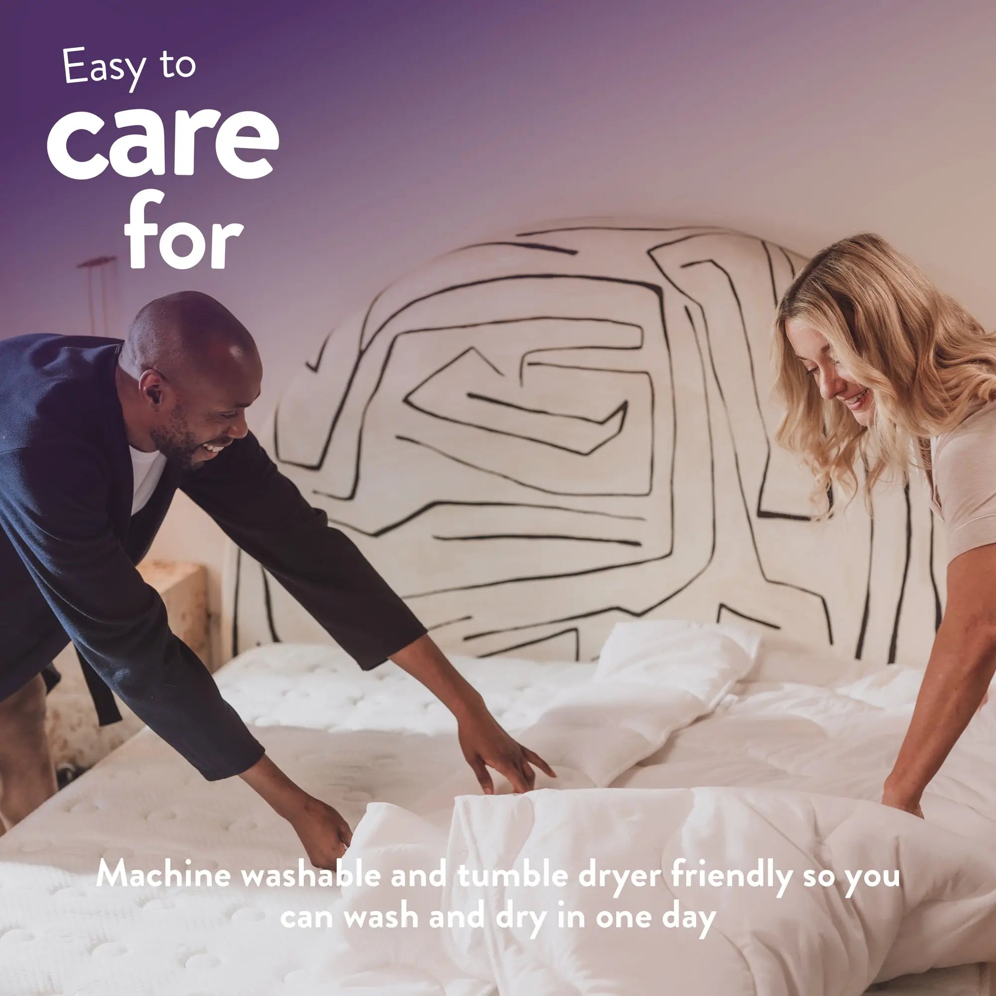 Sleep Soundly Mattress Topper - 2.5cm Slumberdown