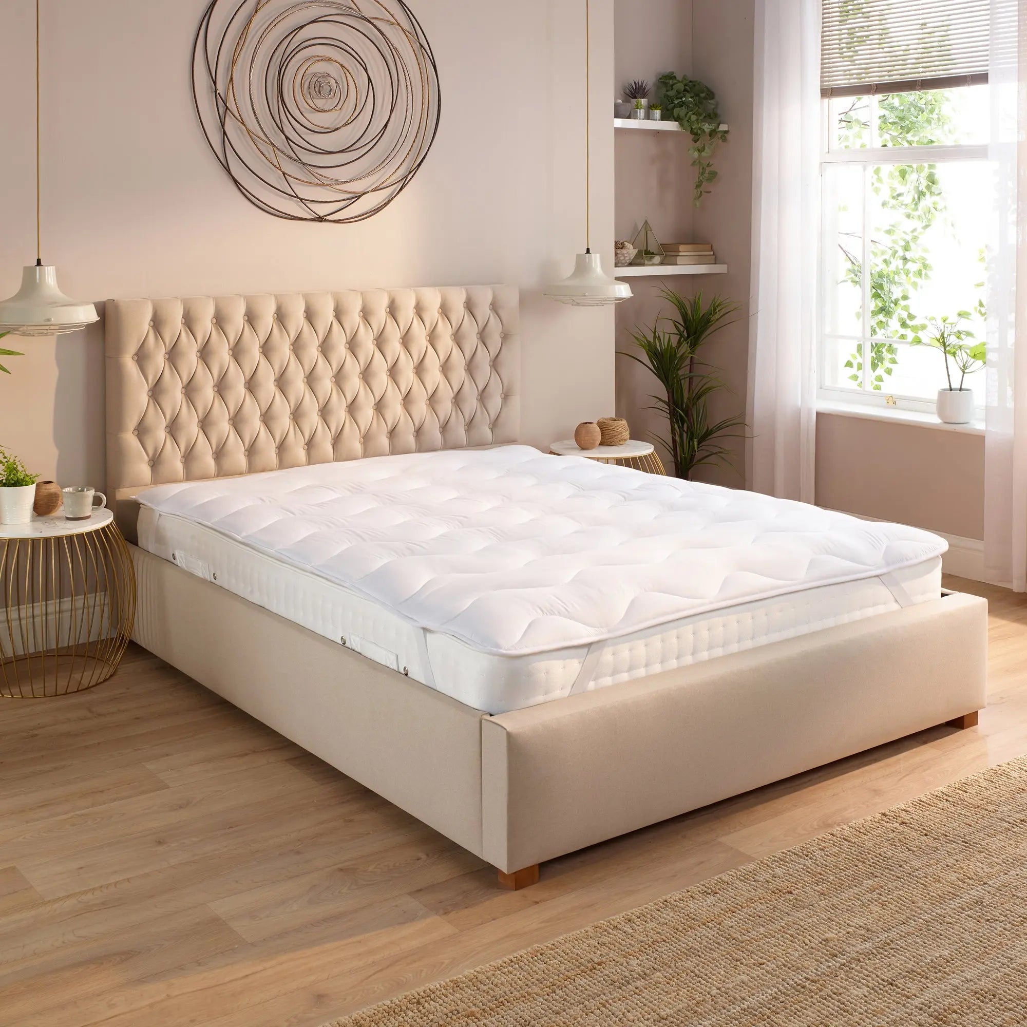 Sleep Soundly Mattress Topper - 2.5cm Slumberdown