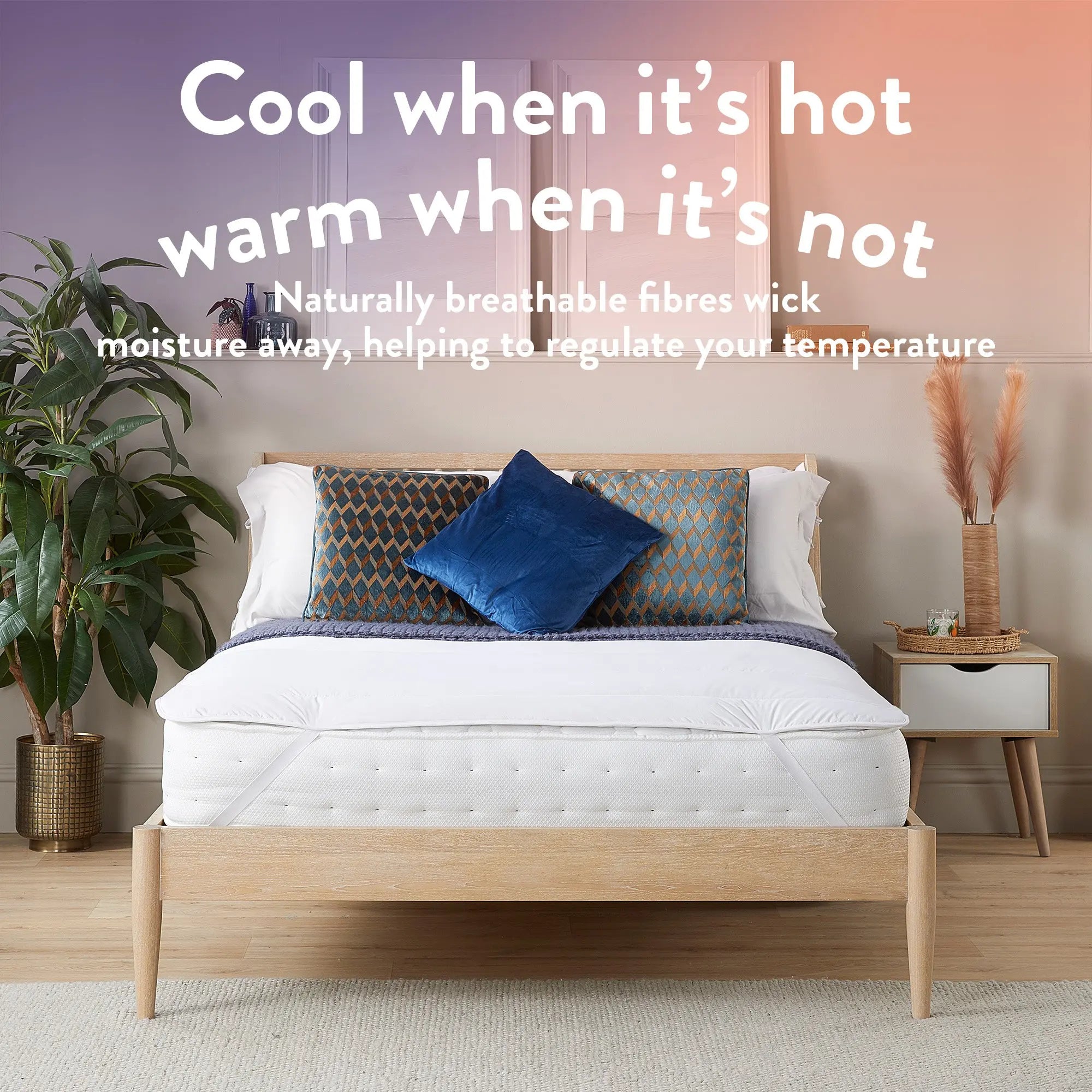 Wonderful Wool Mattress Topper - Slumberdown