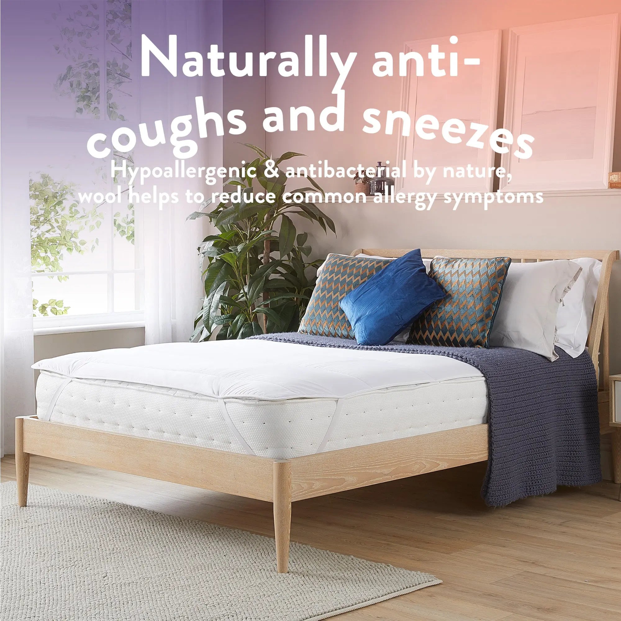 Wonderful Wool Mattress Topper - Slumberdown