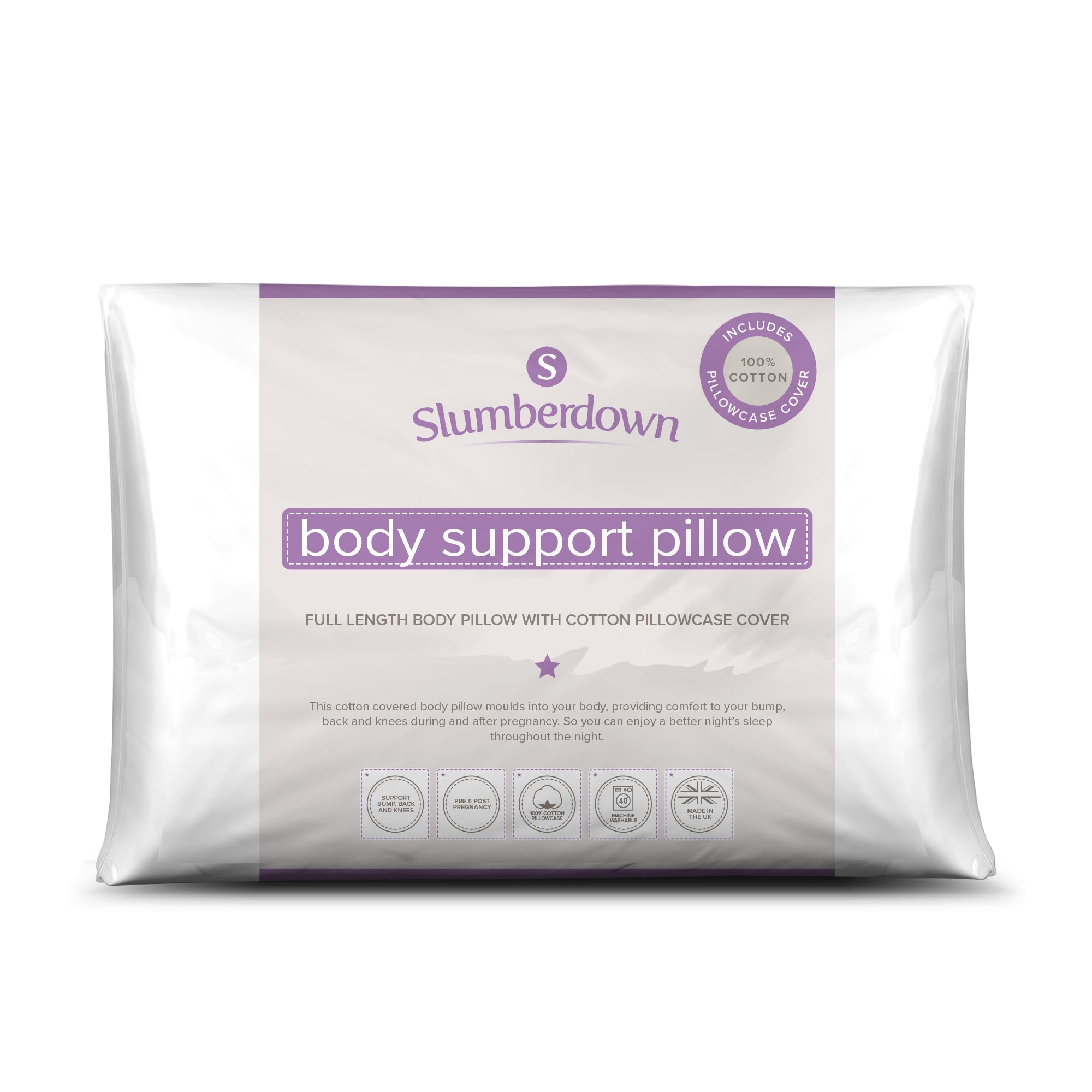 Body Support Pillow Slumberdown