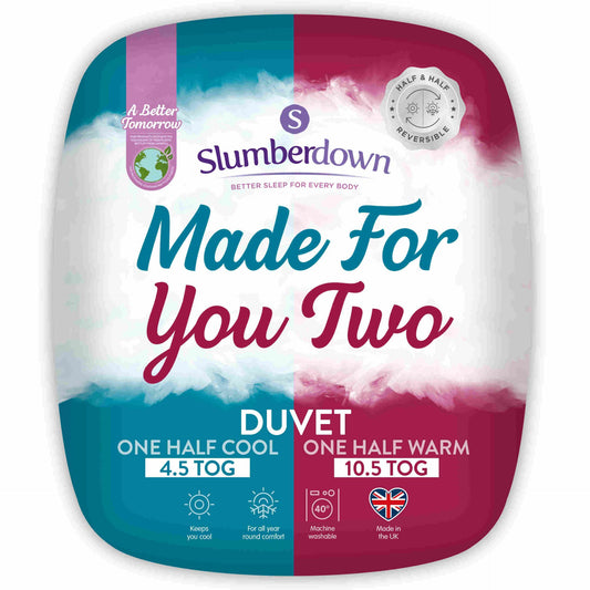 Made For You Two 4.5 / 10.5 TOG Duvet