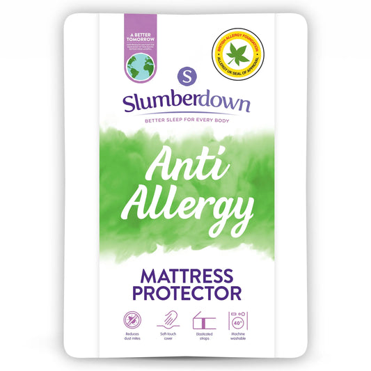Anti Allergy Protection Mattress Protector Slumberdown