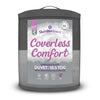 Coverless Comfort 10.5 TOG Embossed Duvet + Pillow Case