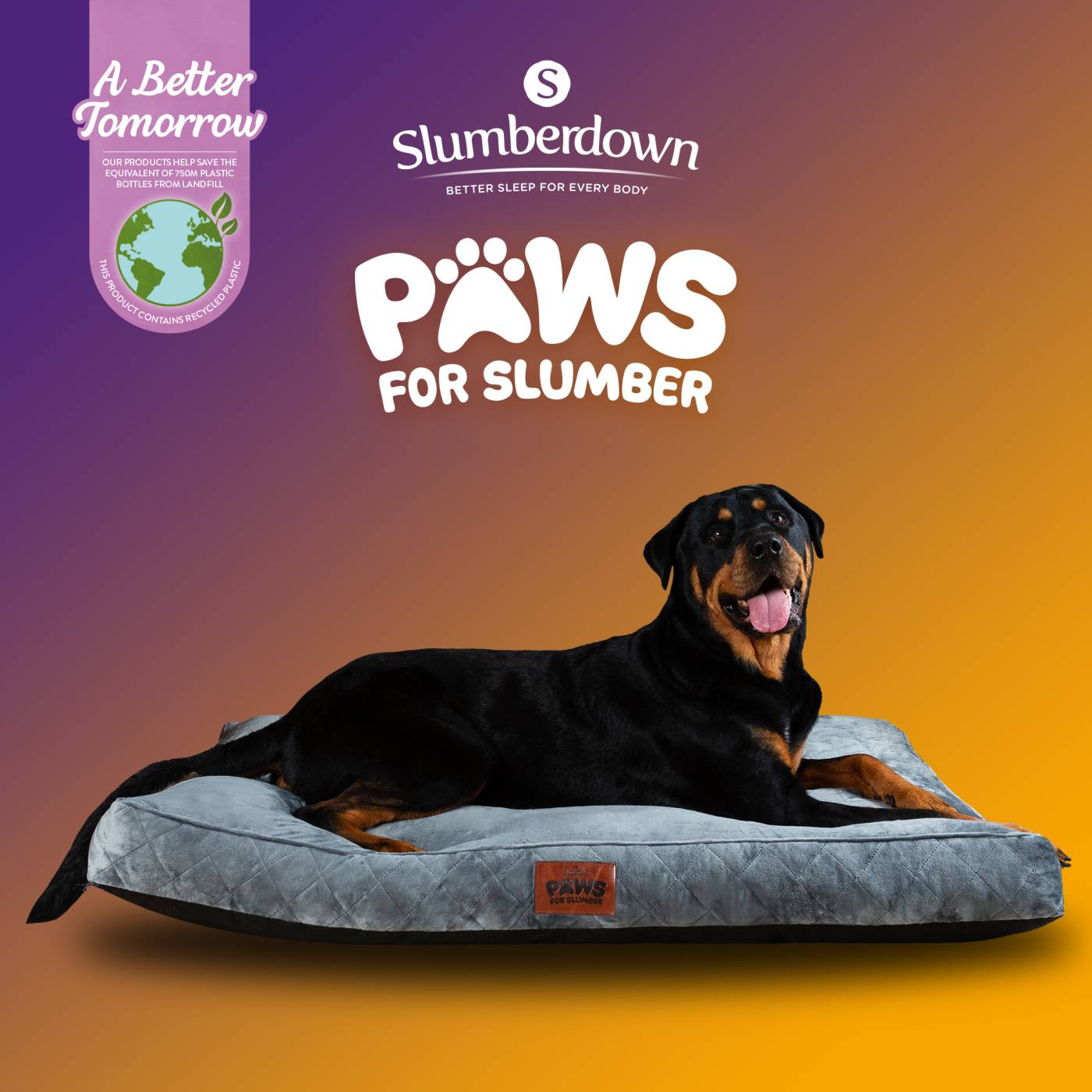 Paws for Slumber Luxury Pet Bed