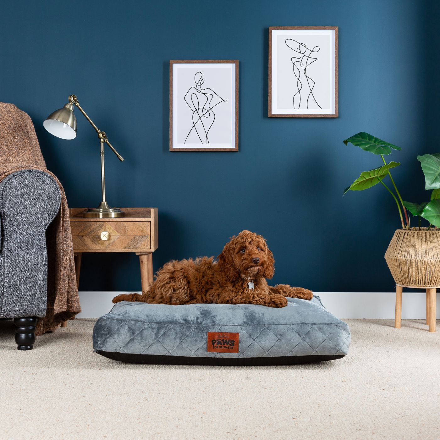 Paws for Slumber Luxury Pet Bed