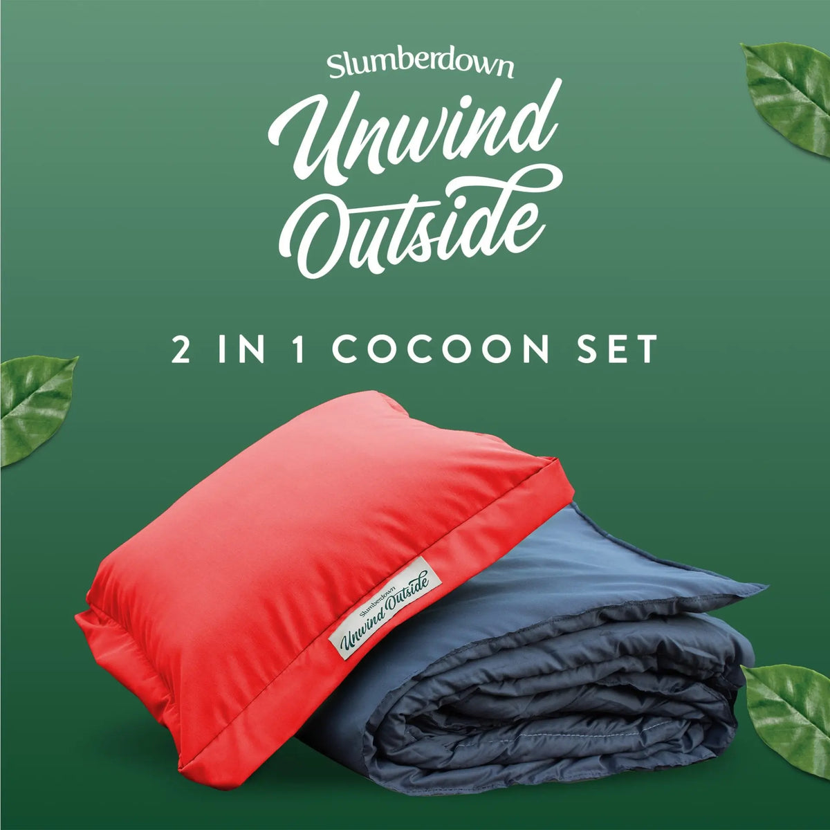 Unwind Outside 2-In-1 Waterproof Cocoon Set - Slumberdown
