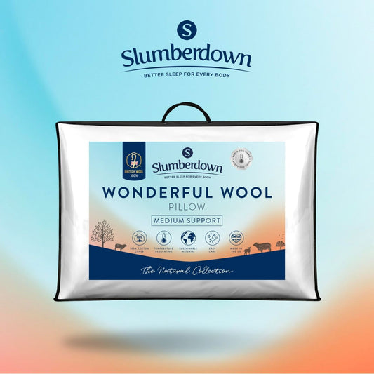 Wonderful Wool Medium/Firm Pillow Slumberdown