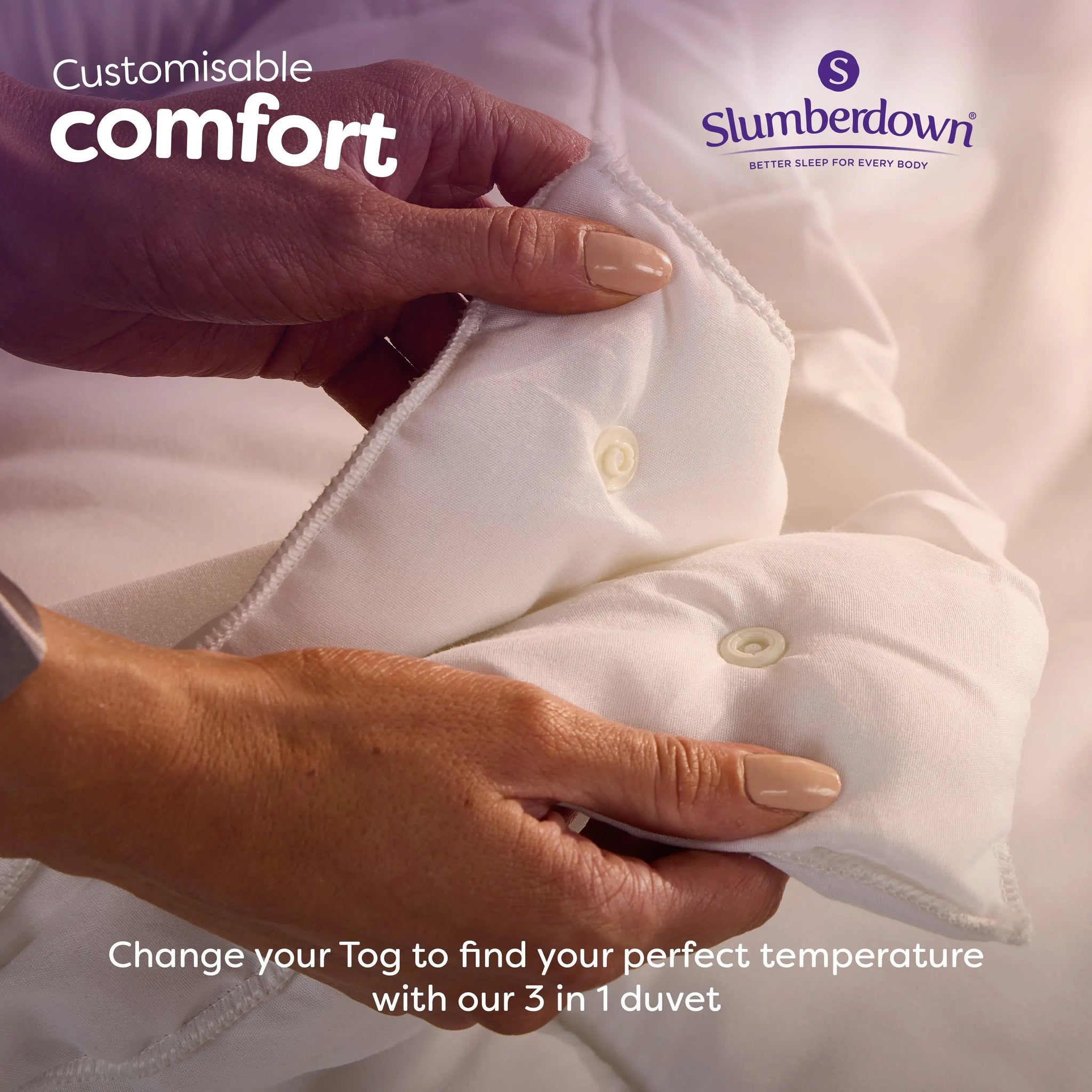 Anti Allergy Duvet 15 Tog All Seasons Slumberdown