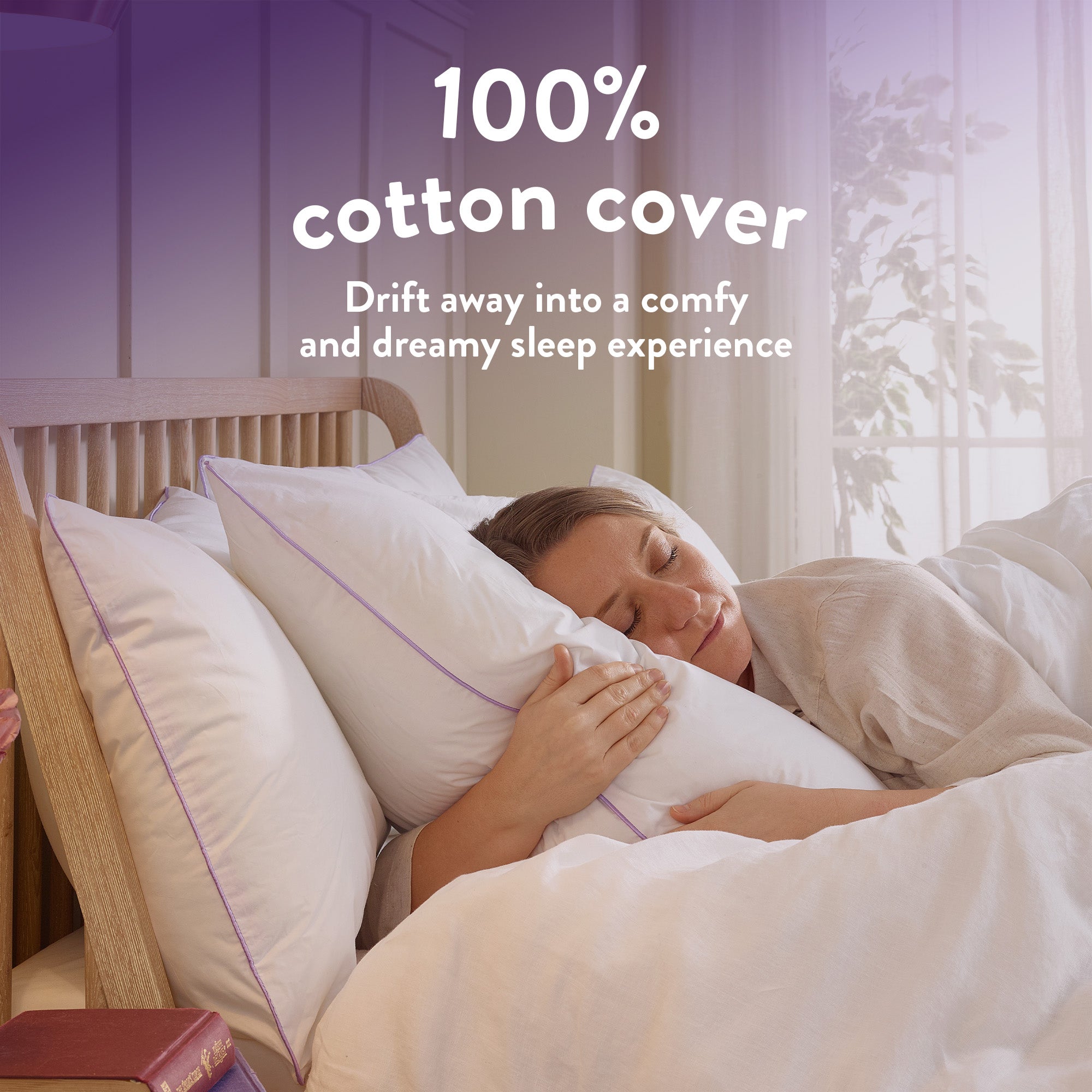 Cotton pillows uk best sale