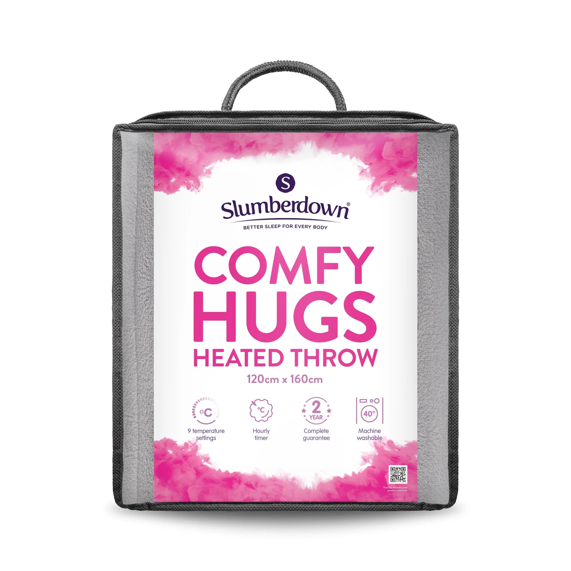 Comfy Hugs Heated Throw Slumberdown