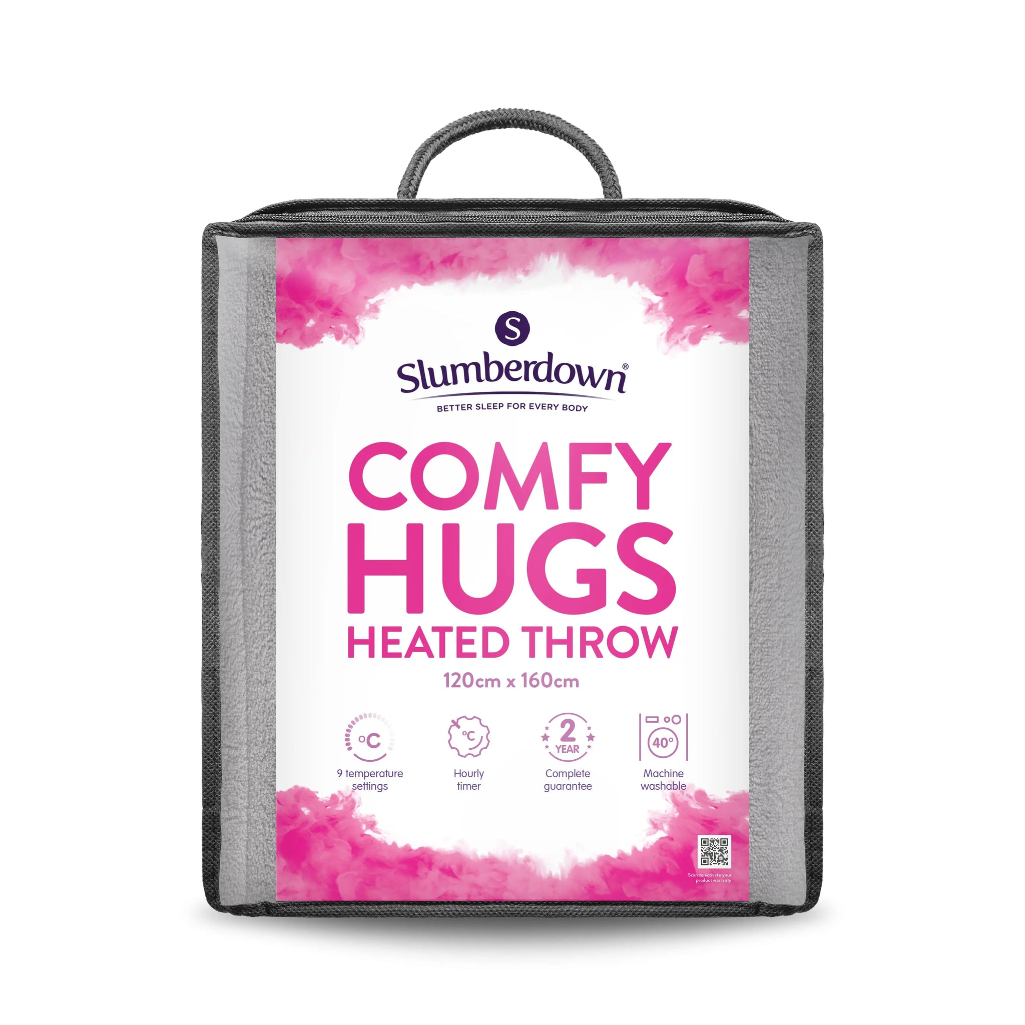 Comfy Hugs Heated Throw Slumberdown