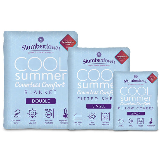 Cool Summer Bedding bundle Slumberdown