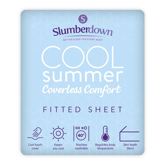 Cool Summer Cooling Fitted Sheet - Slumberdown