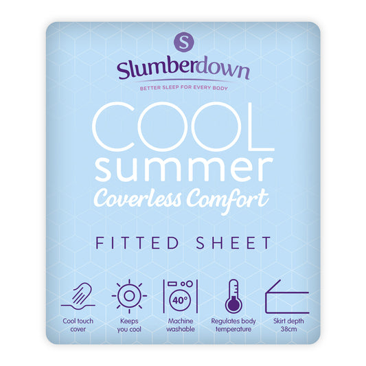 Cool Summer Cooling Fitted Sheet - Slumberdown