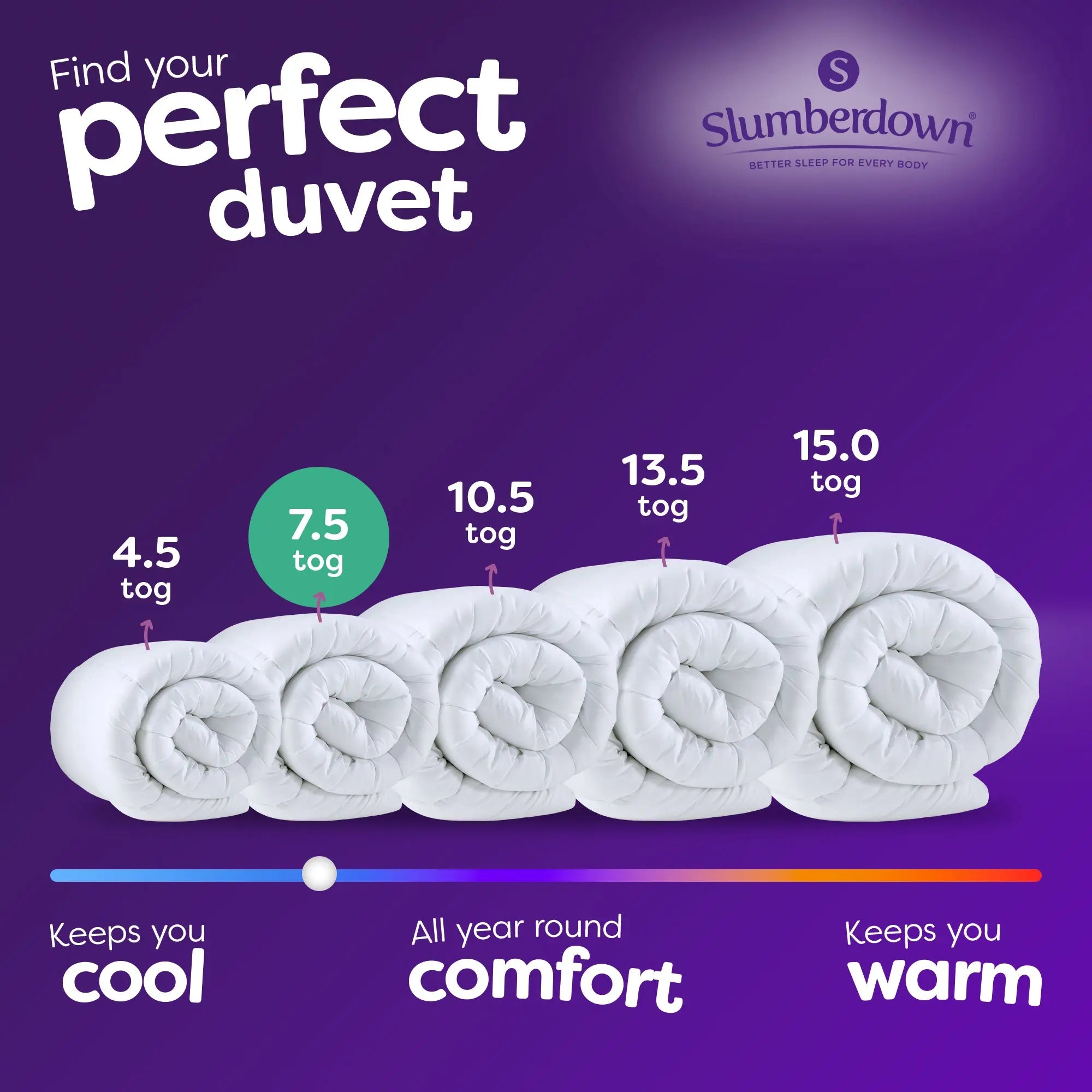 Cool Summer Nights Duvet Slumberdown