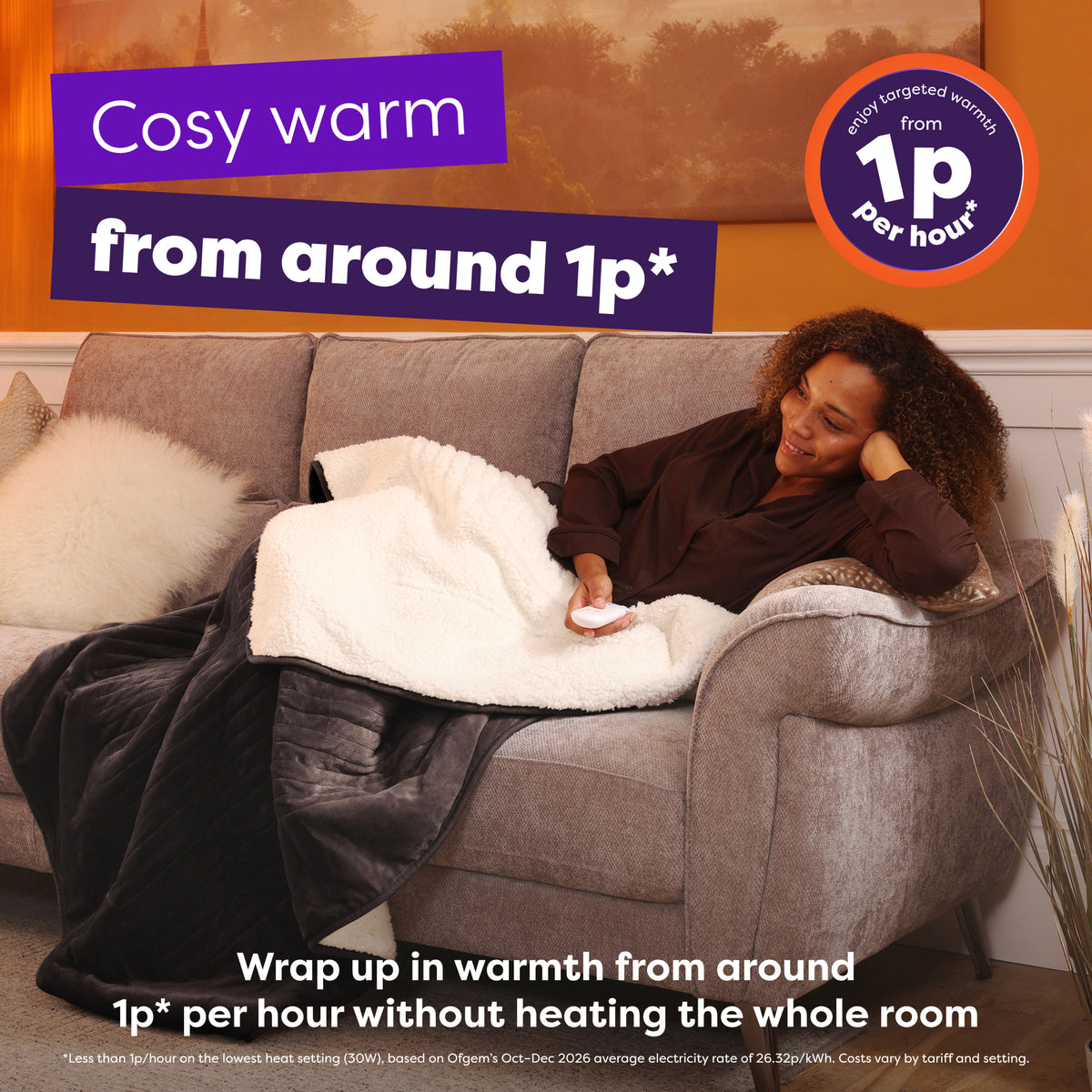 Cosy & Snug Heated Throw
