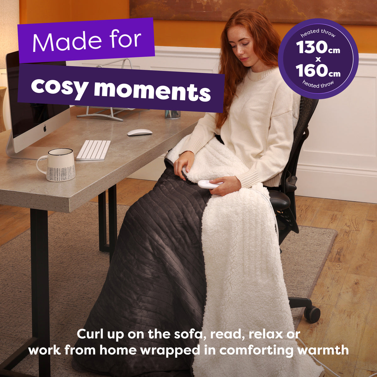 Cosy & Snug Heated Throw