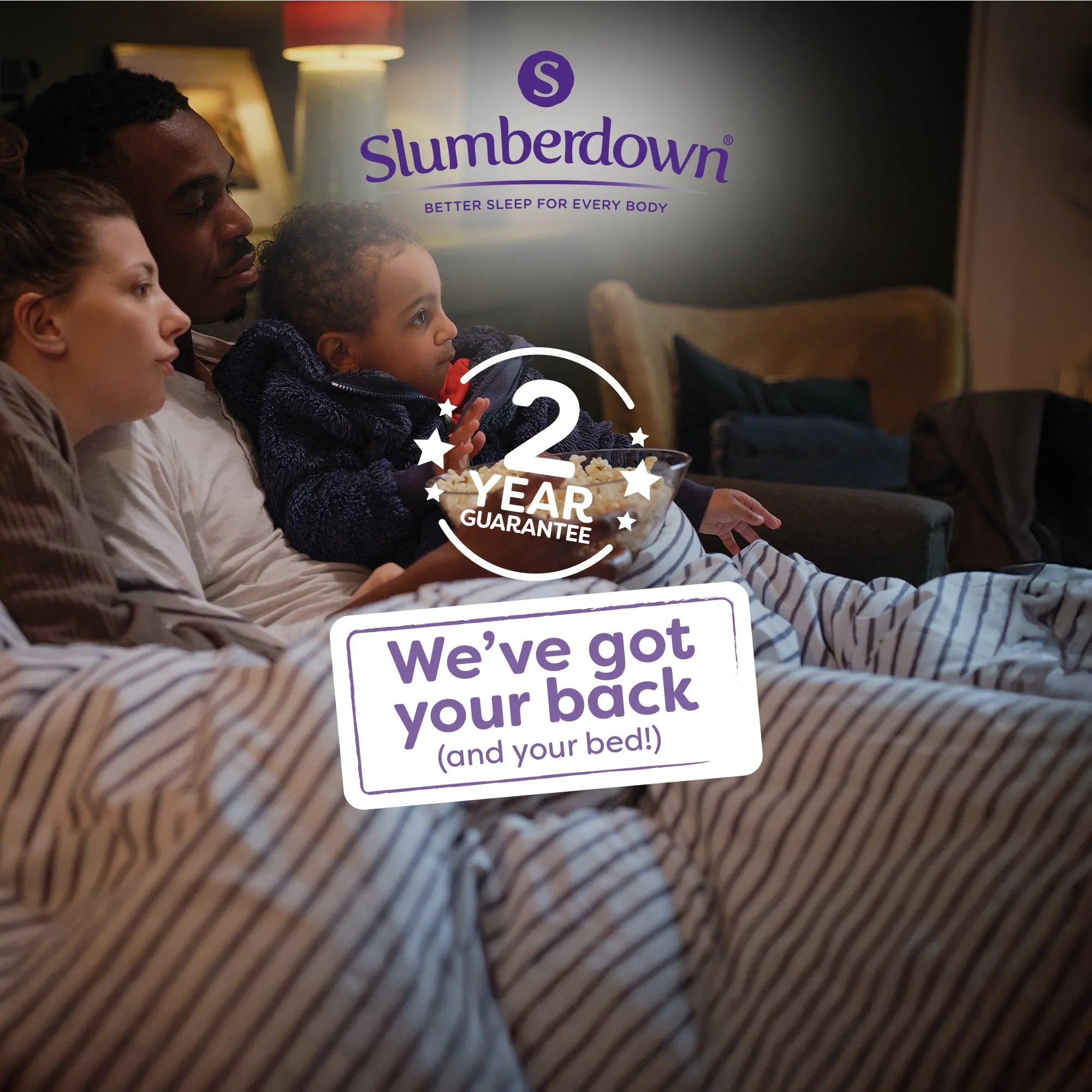 Slumberdown Kids Animal Print Coverless Comfort Duvet Slumberdown