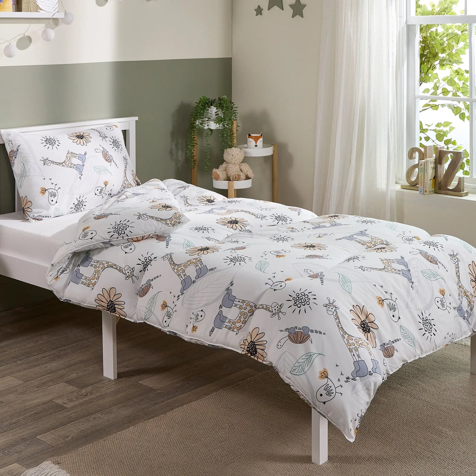 Slumberdown Kids Animal Print Coverless Comfort Duvet Slumberdown