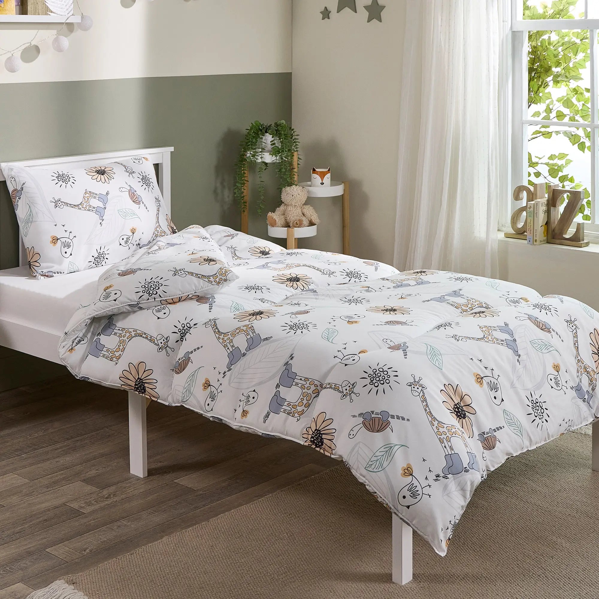 Slumberdown Kids Animal Print Coverless Comfort Duvet Slumberdown