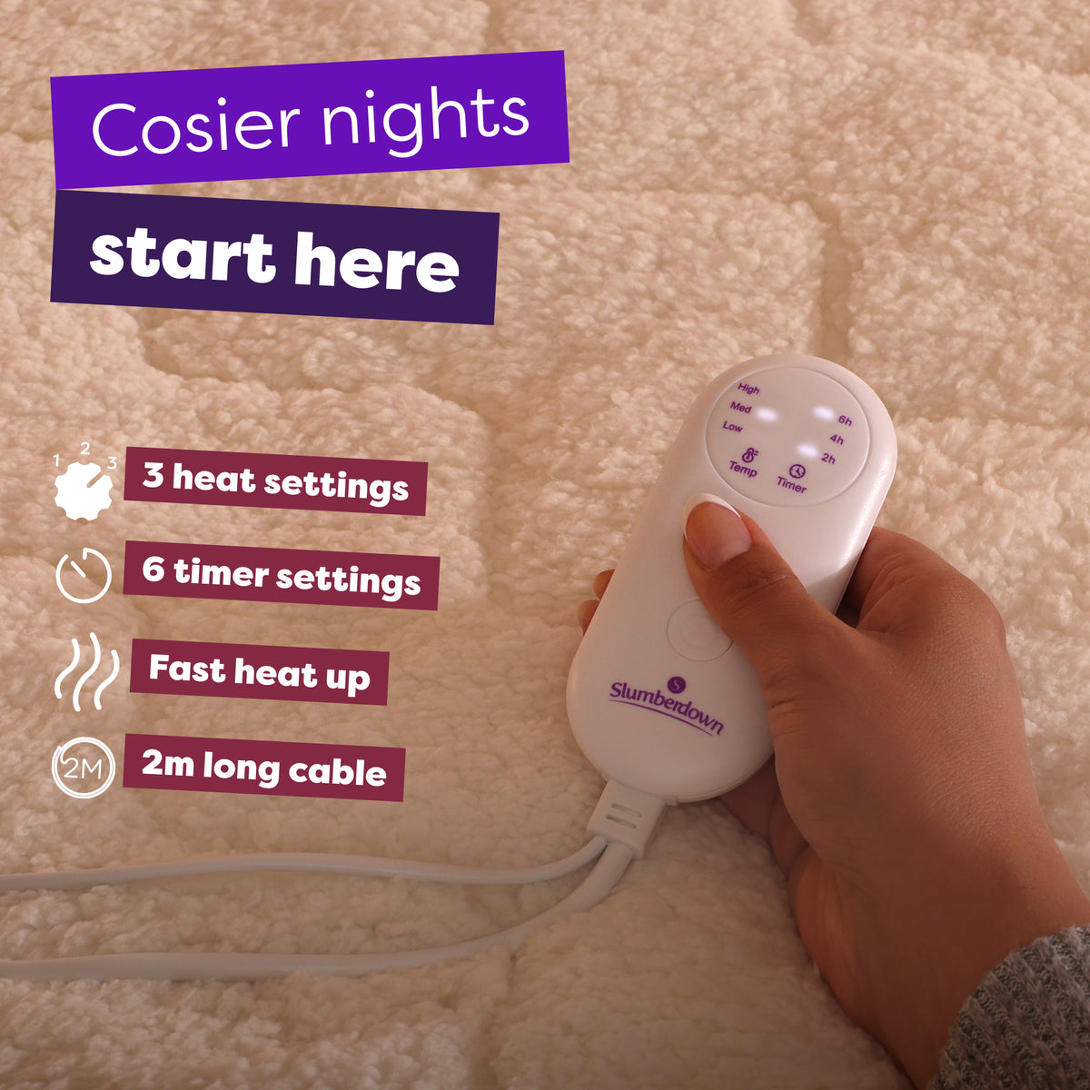 Fantastically Fleecy Electric Blanket
