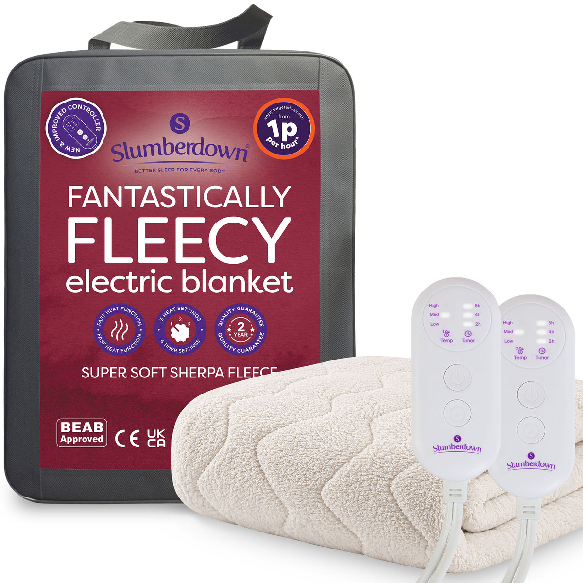 Fantastically Fleecy Electric Blanket