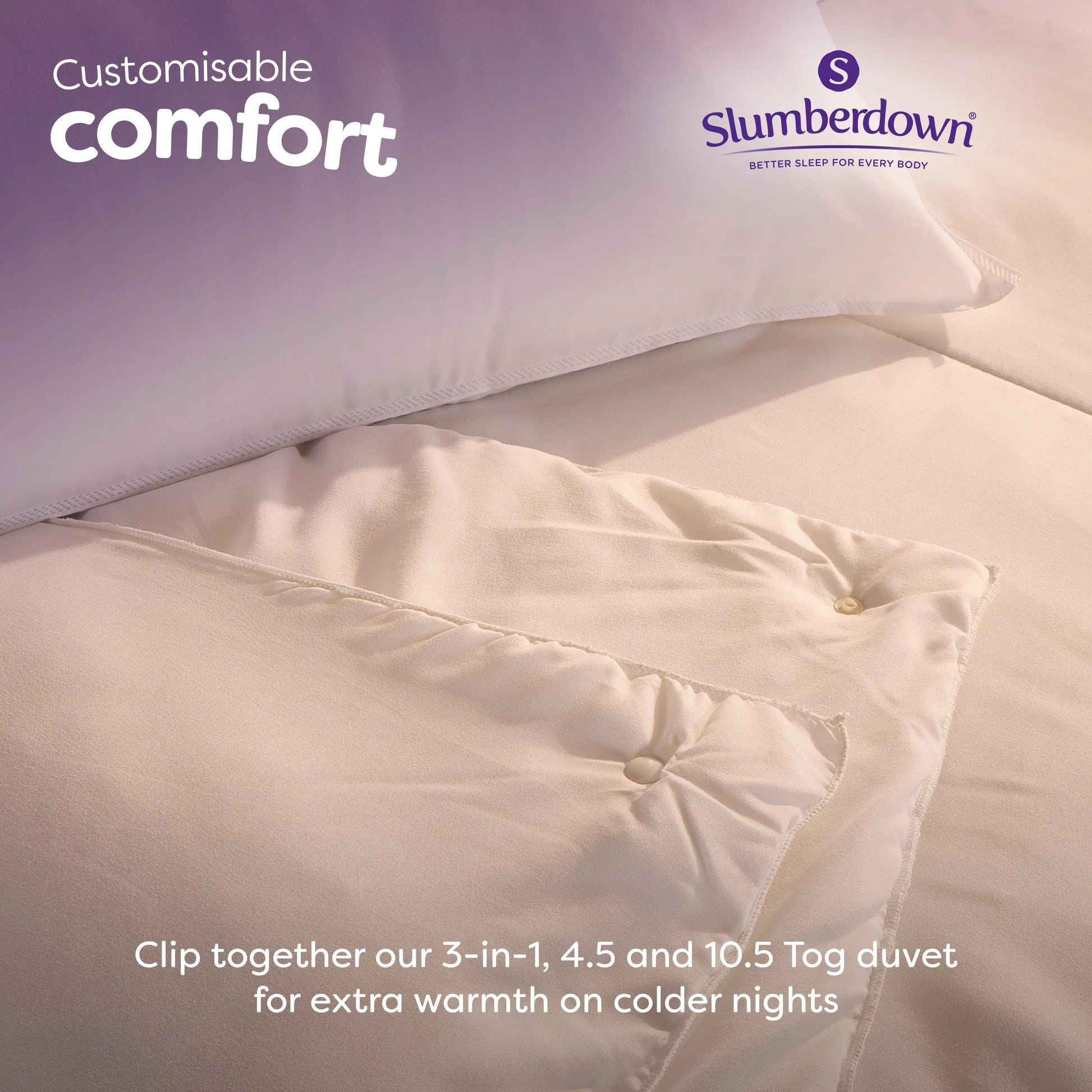 Feels Like Down Duvet 15 Tog Slumberdown